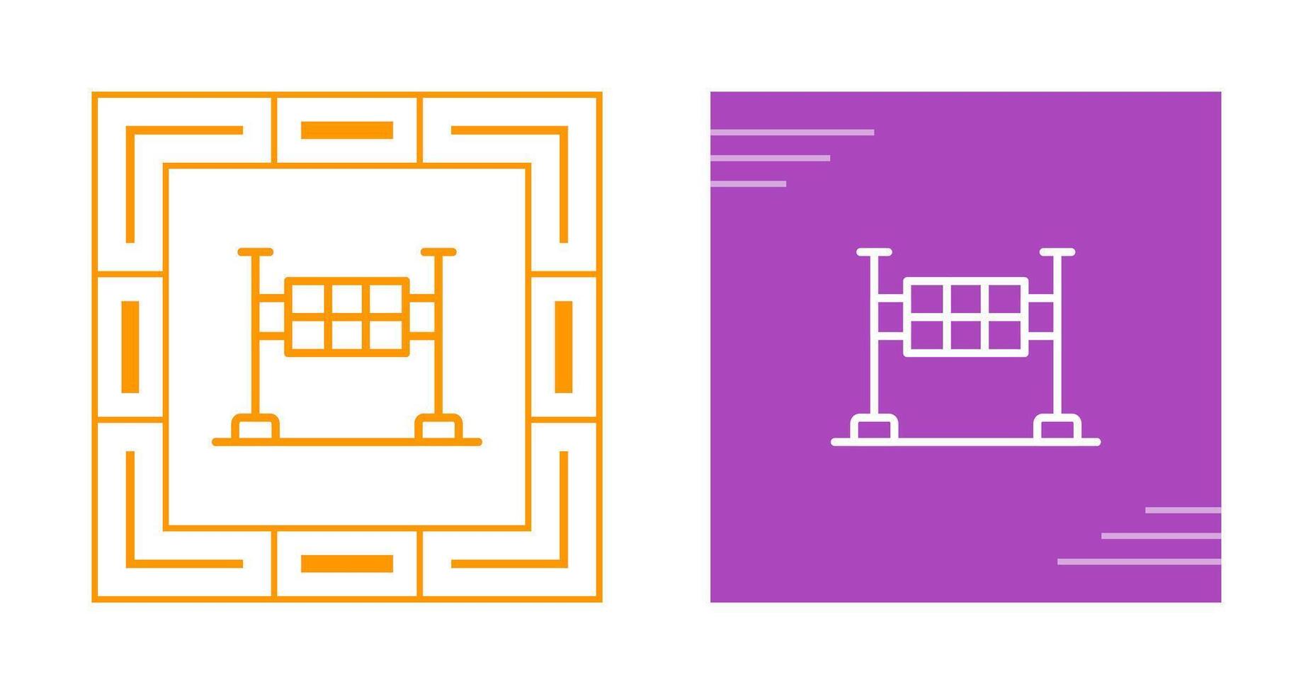 Finish Line Vector Icon