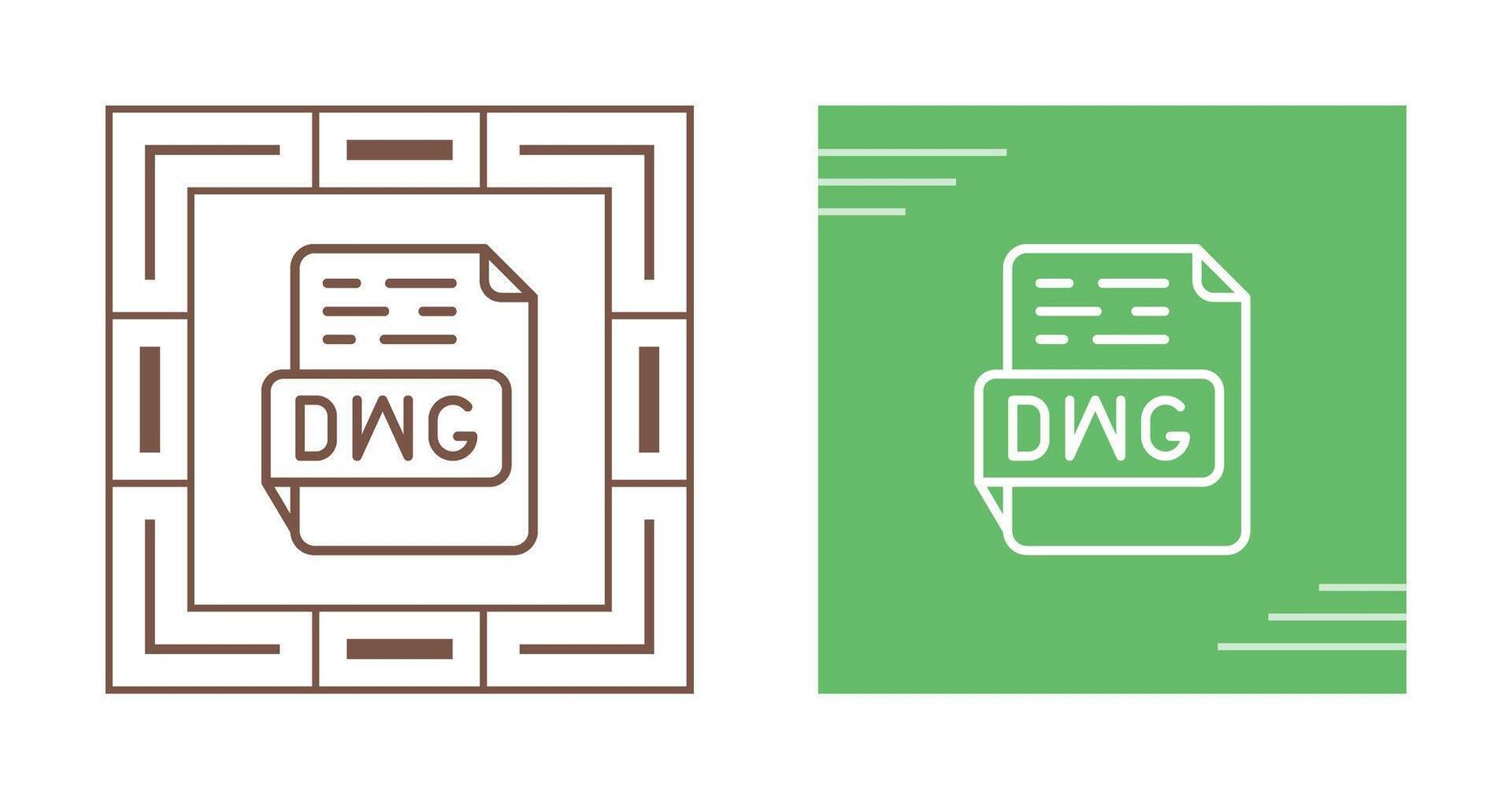 DWG Vector Icon