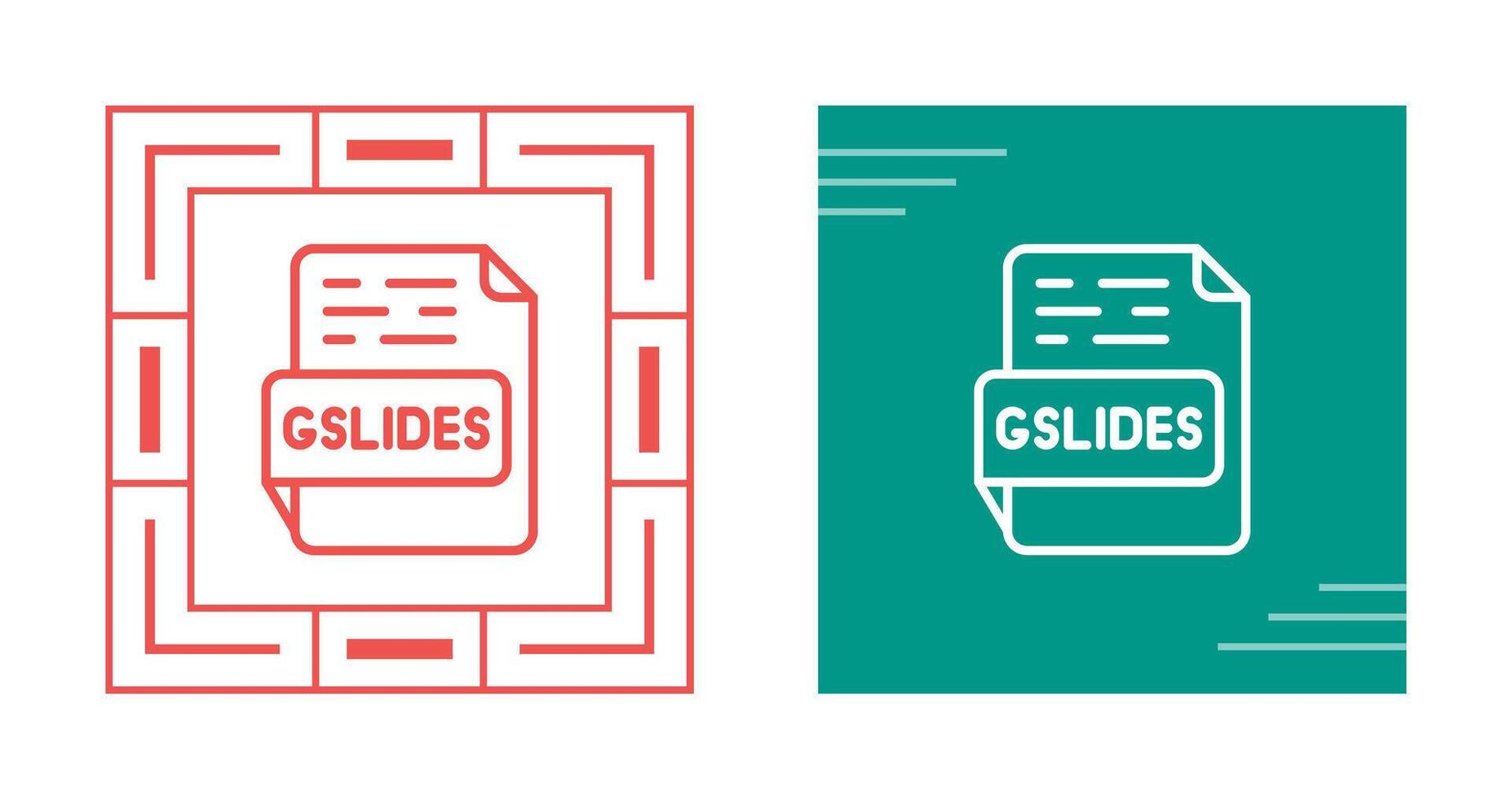 GSLIDES Vector Icon