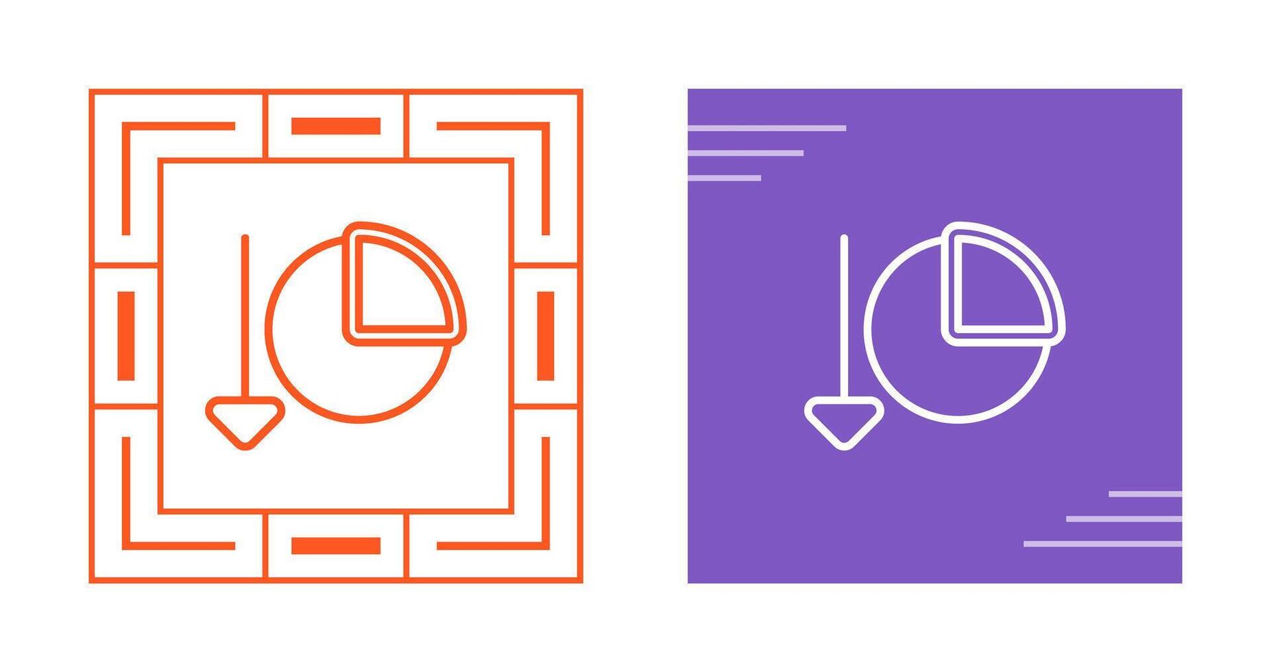 Chart Decreasing Vector Icon
