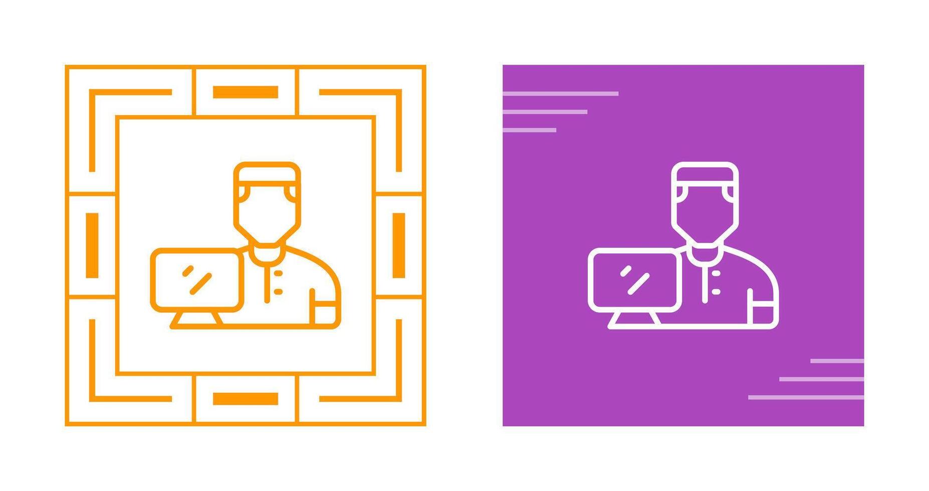 Working Man Vector Icon