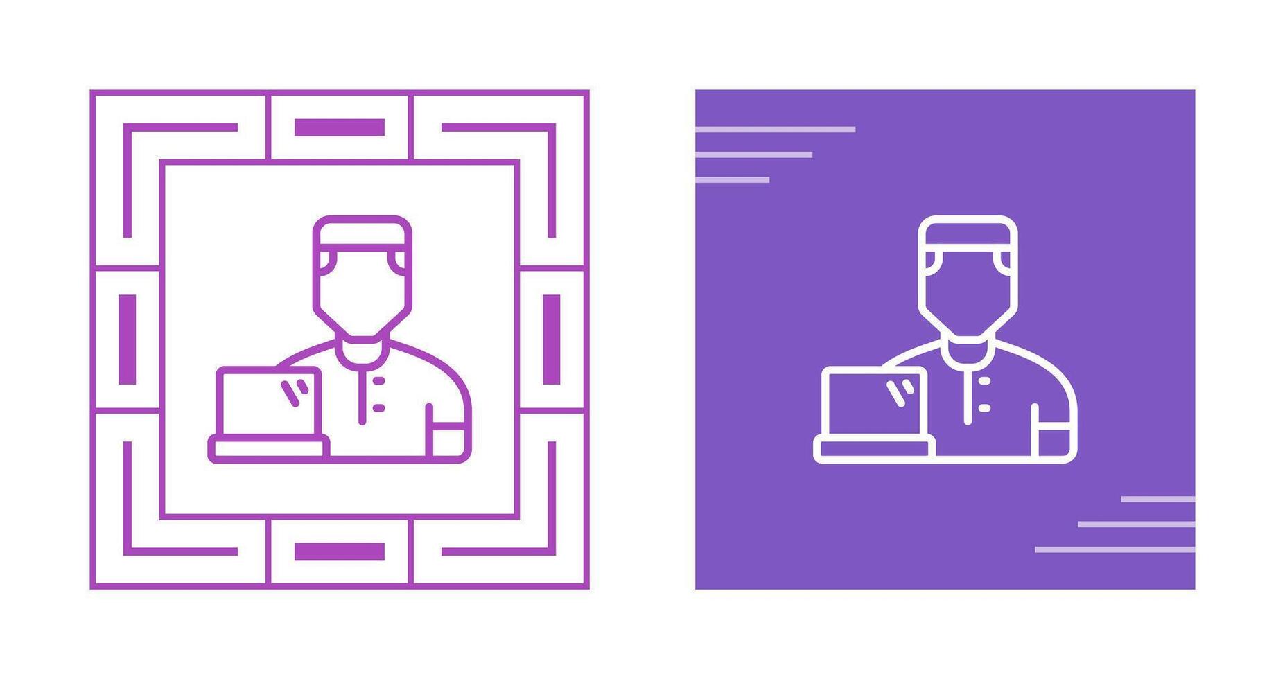 User Working Vector Icon 39974661 Vector Art at Vecteezy