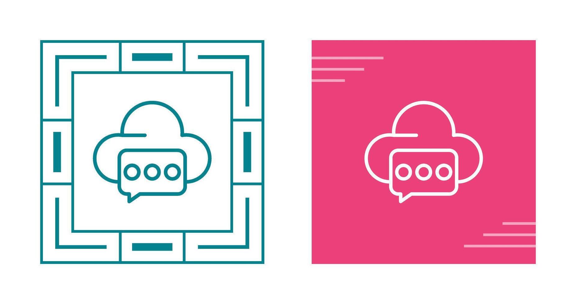 Forum Hosting Vector Icon
