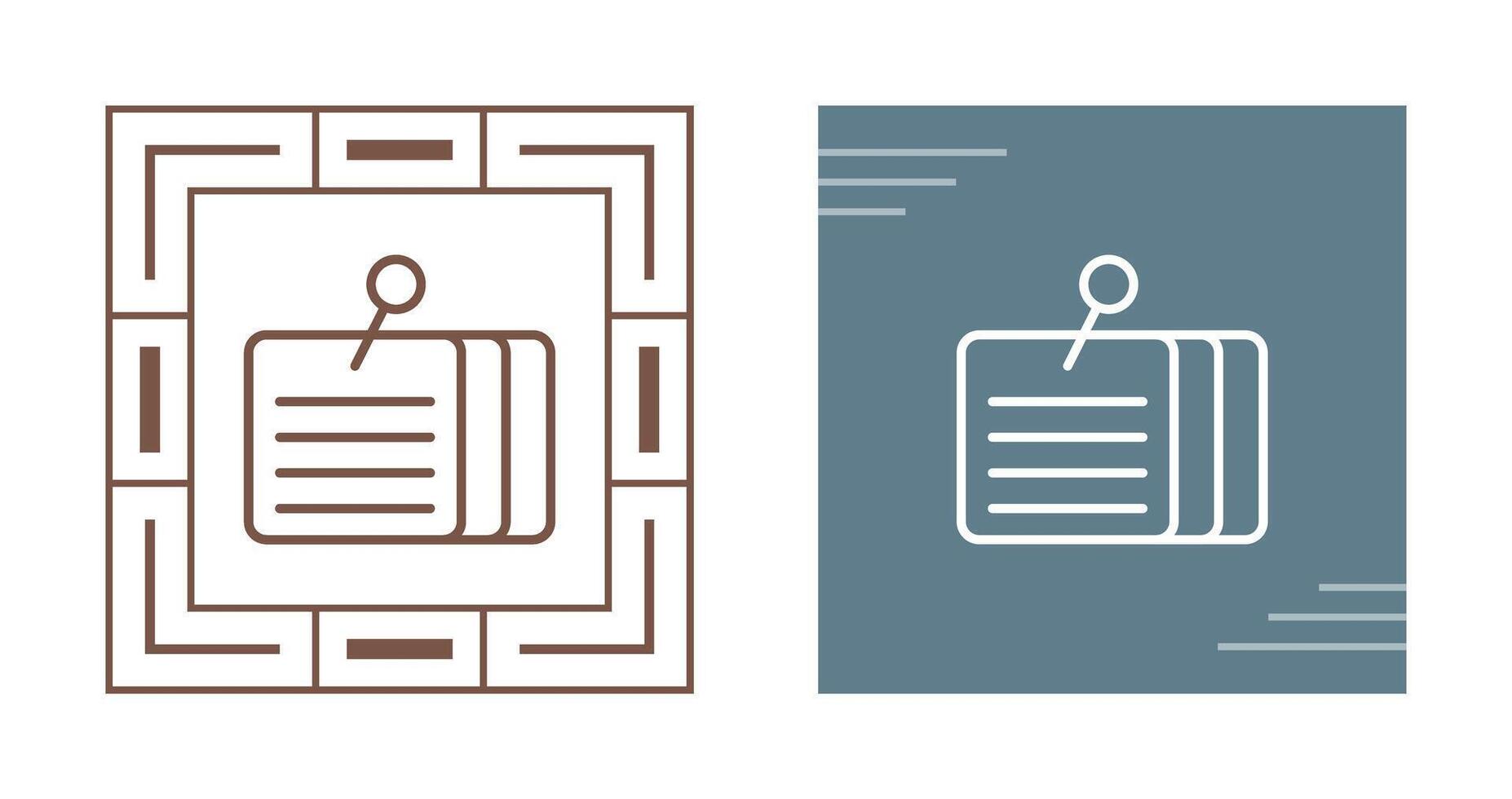 Memo Vector Icon