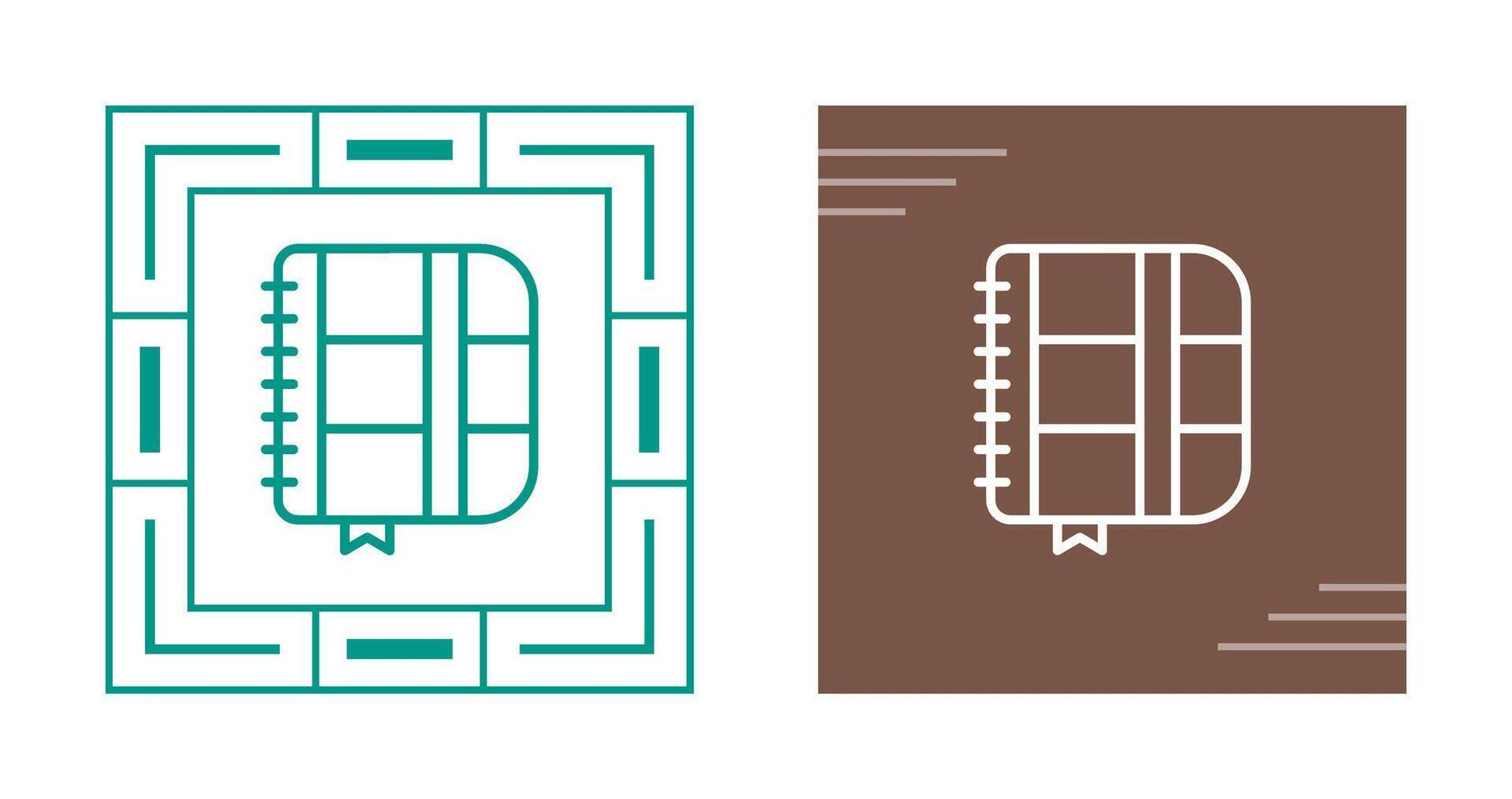 Notebook Vector Icon