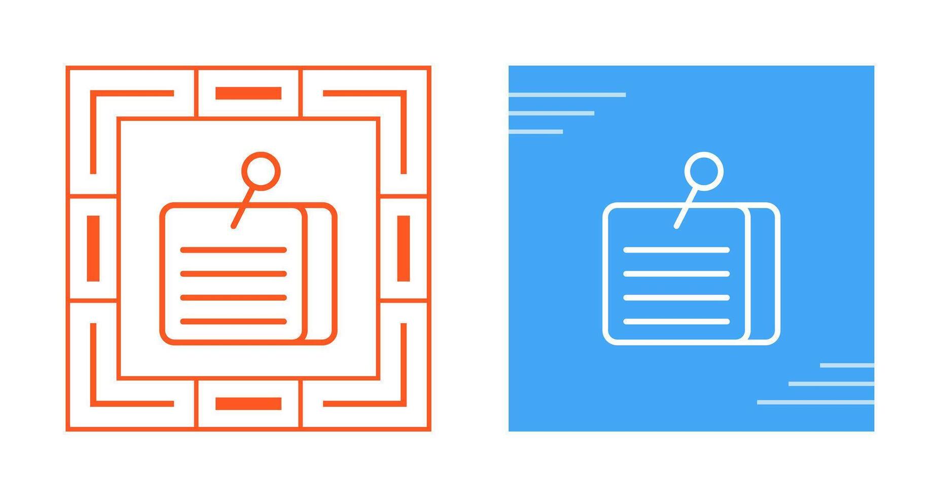 Memo Vector Icon