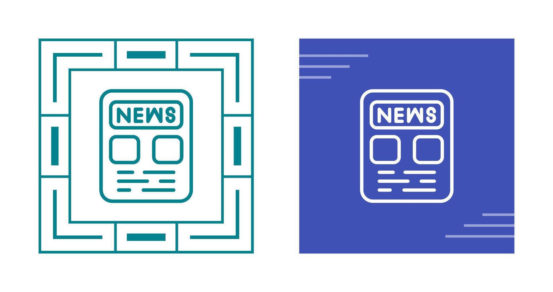 Newspaper Vector Icon