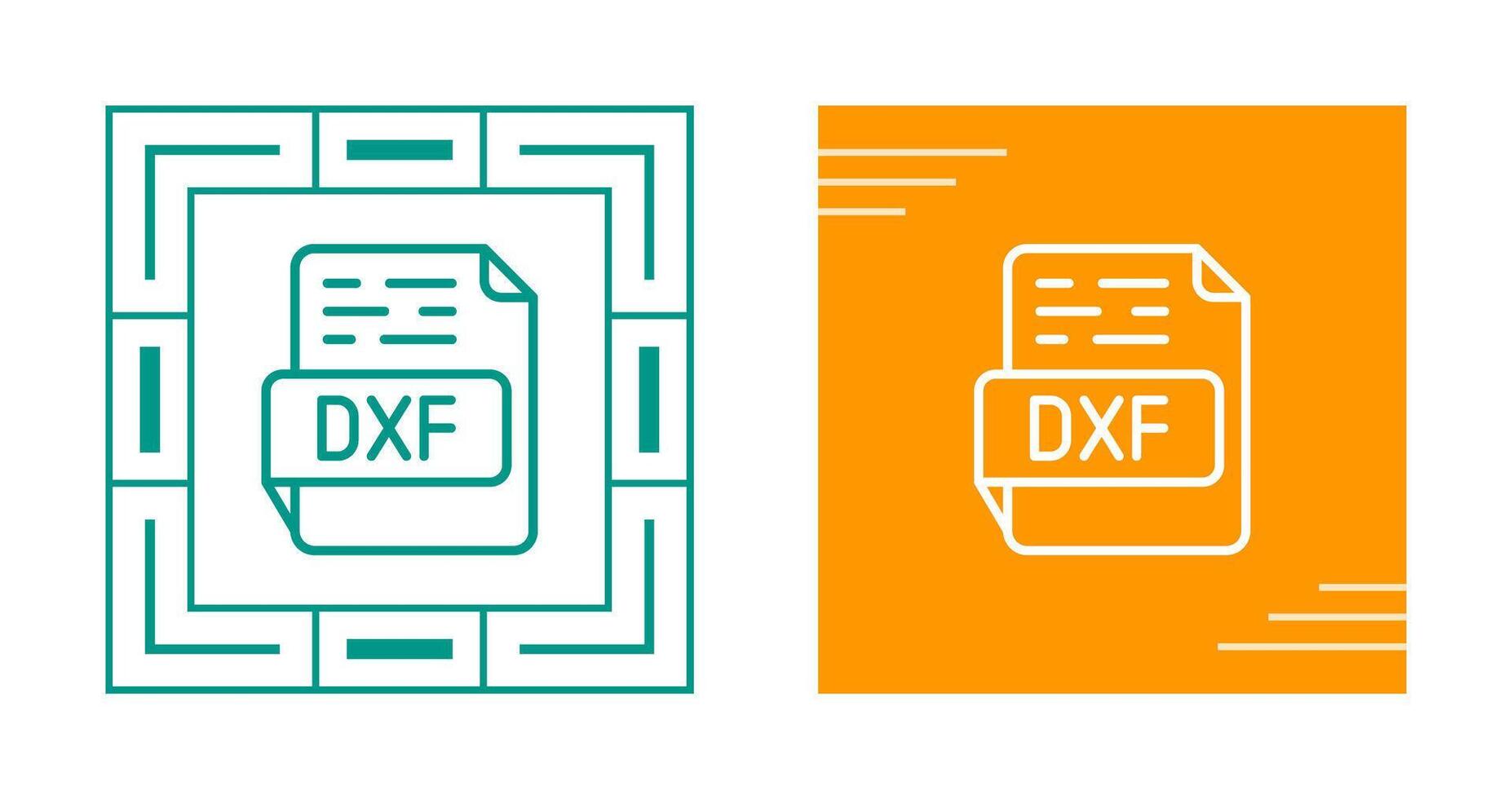 DXF Vector Icon