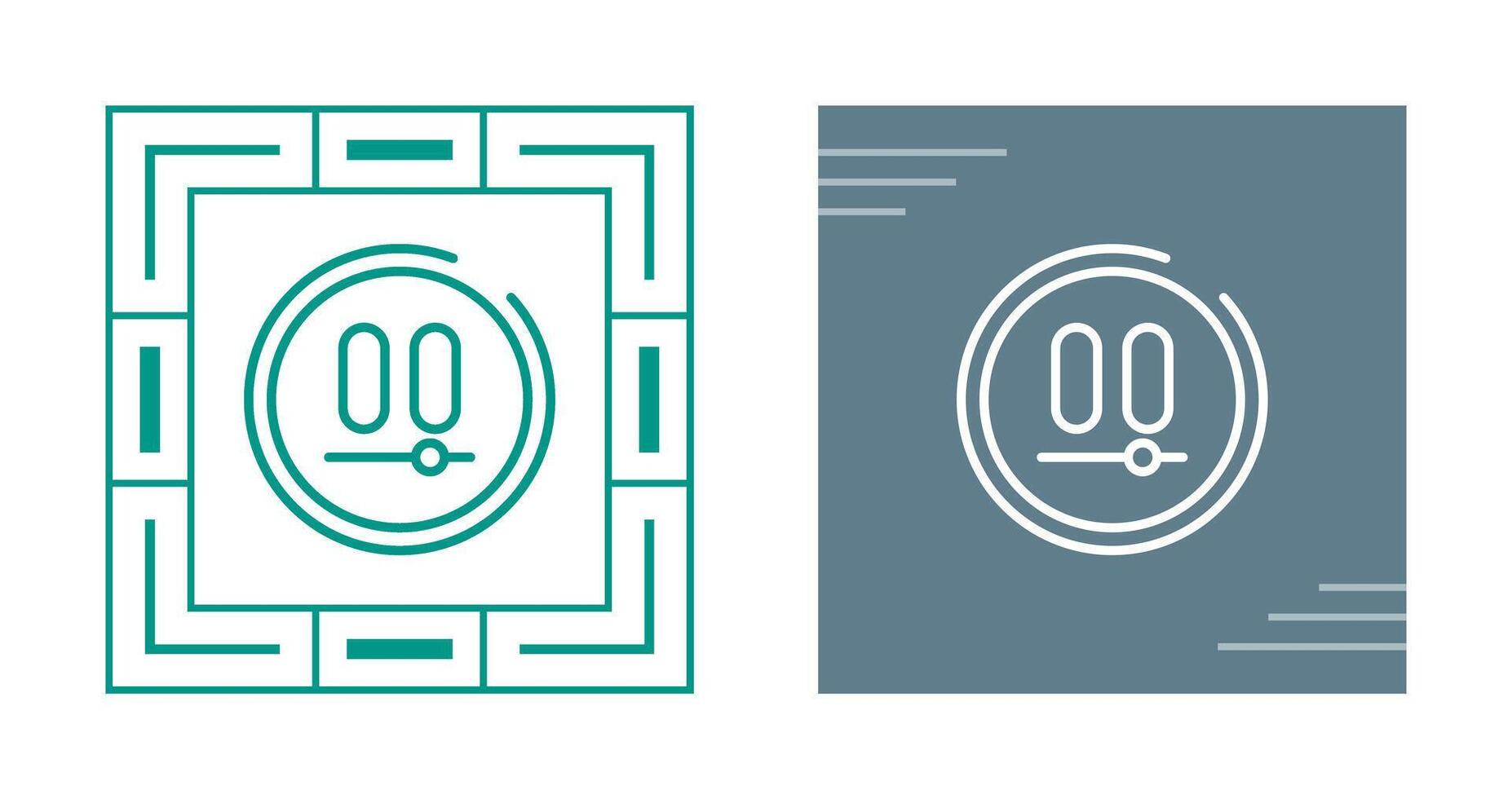 Video Pause Button Vector Icon