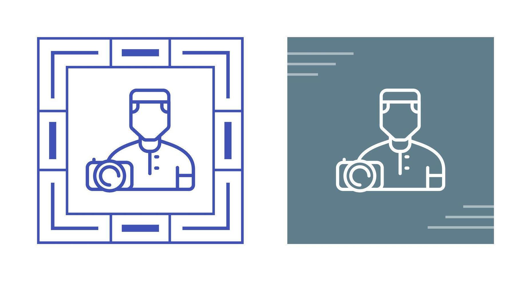 Camera man Vector Icon