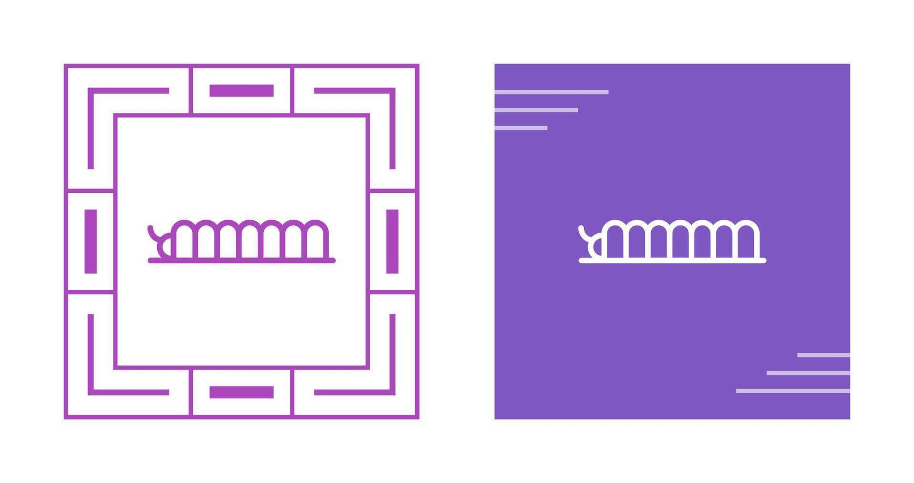 Caterpillar Vector Icon