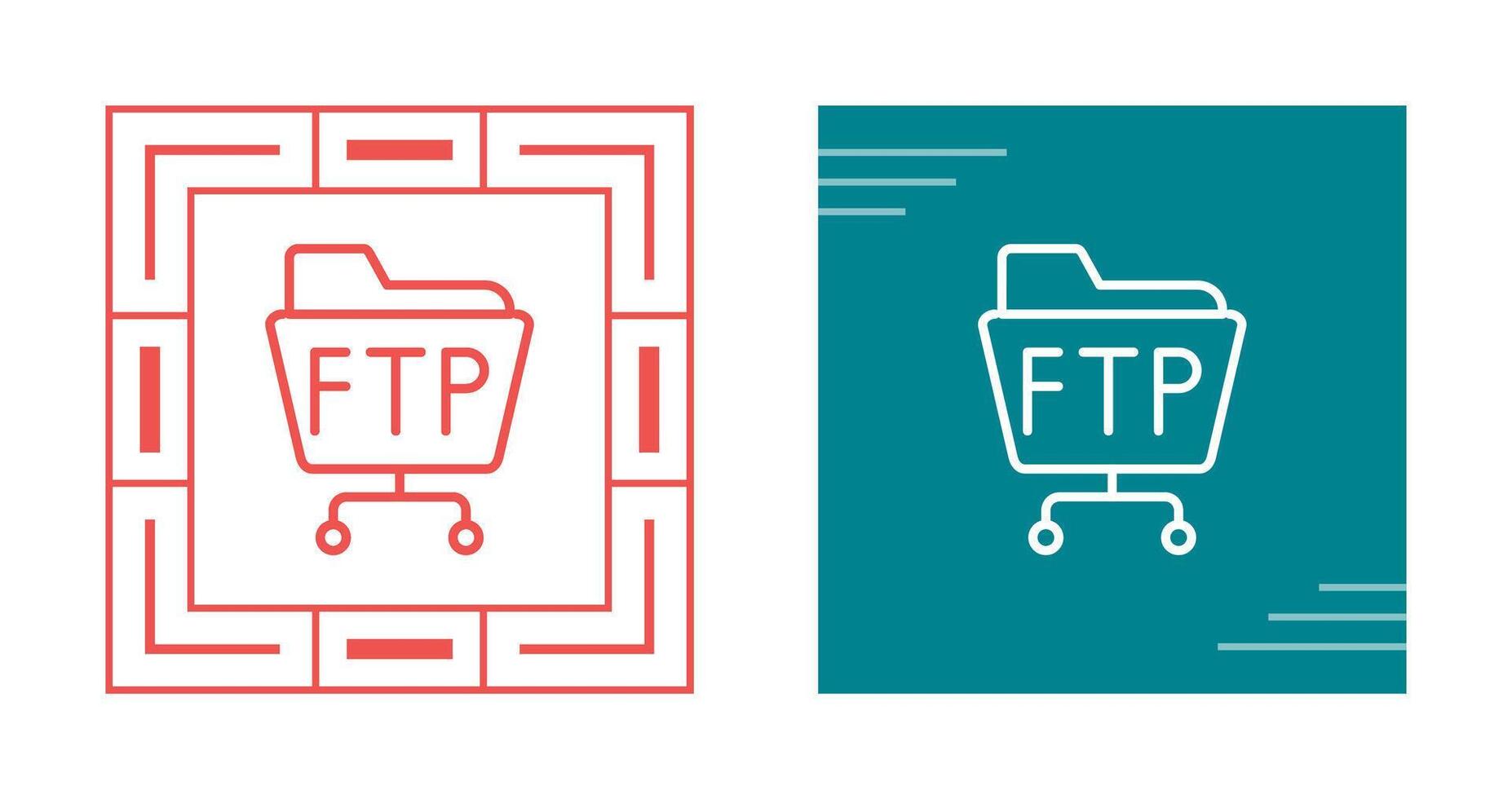 FTP Server Vector Icon