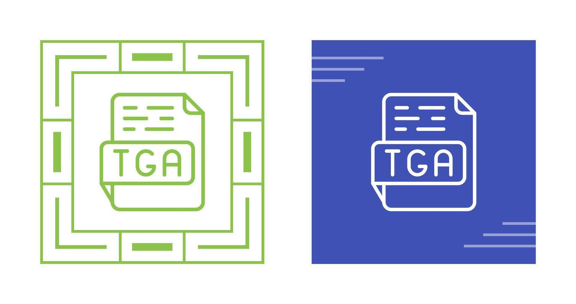 TGA Vector Icon