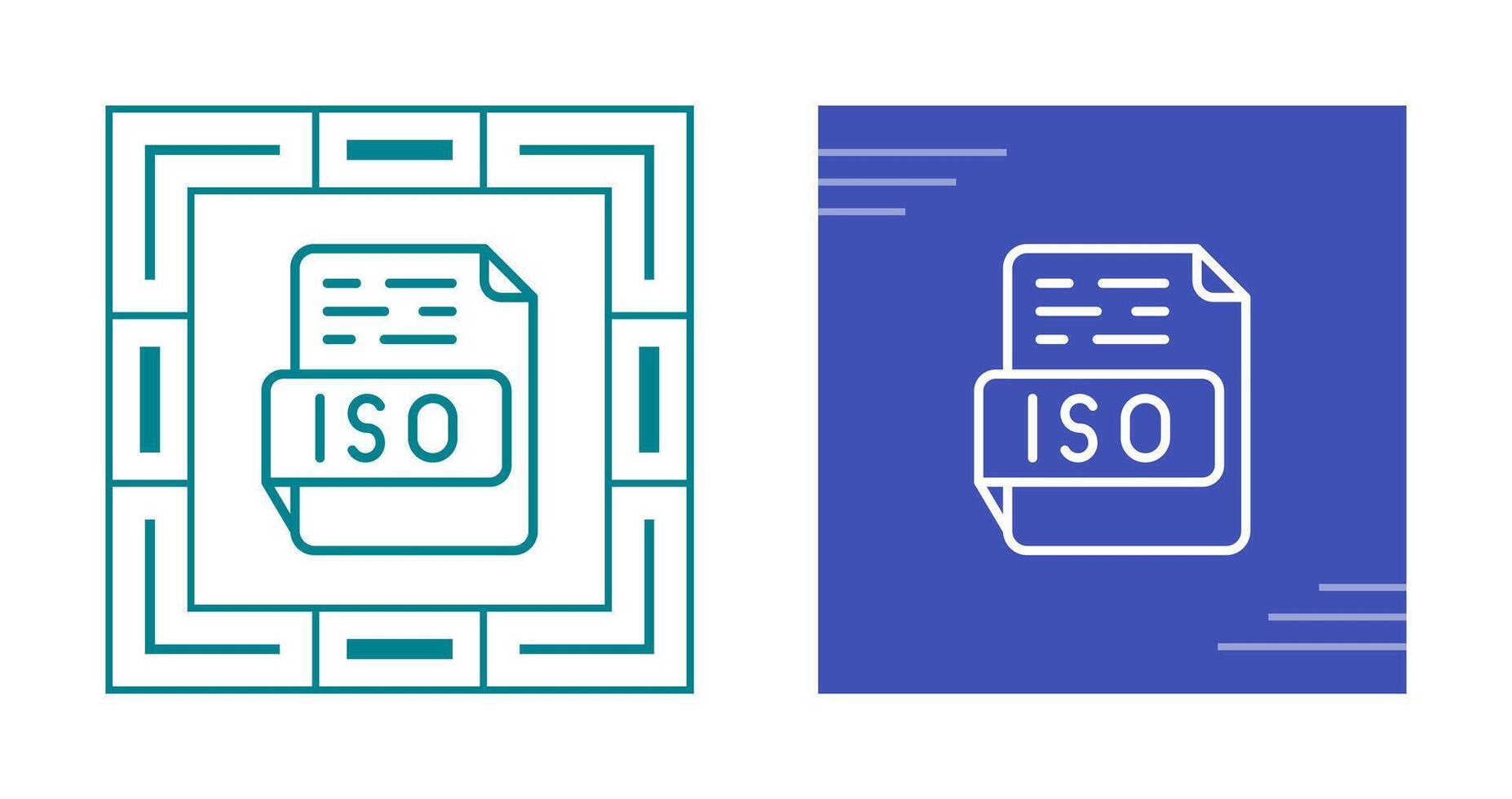 icono de vector iso