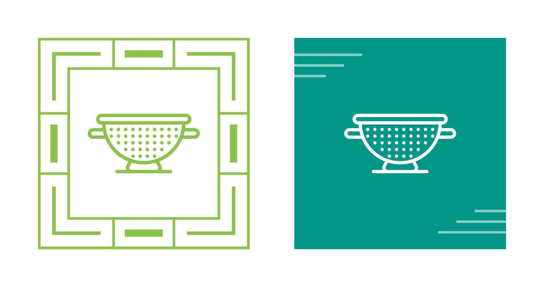 Colander Vector Icon