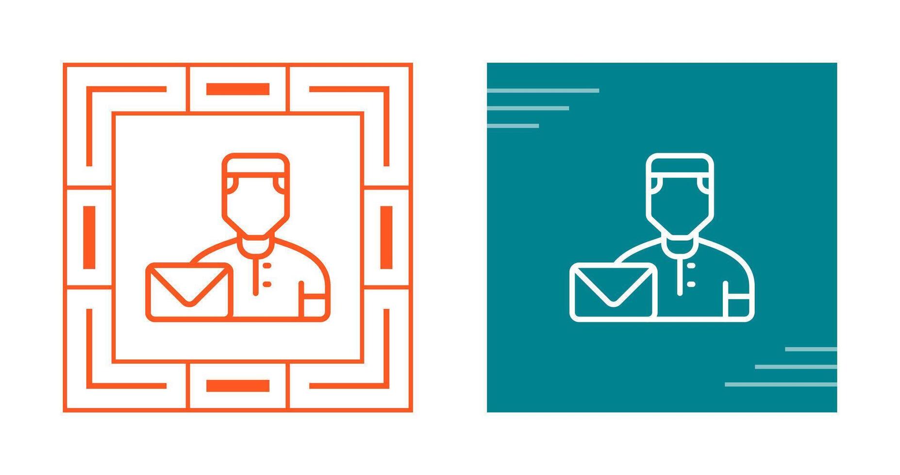 Postman Vector Icon
