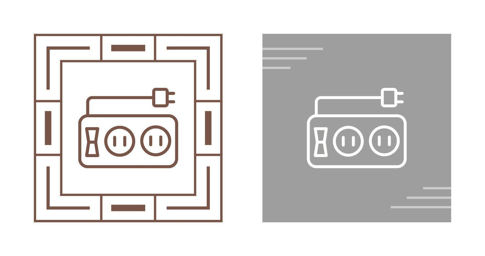 Power Strip Vector Icon