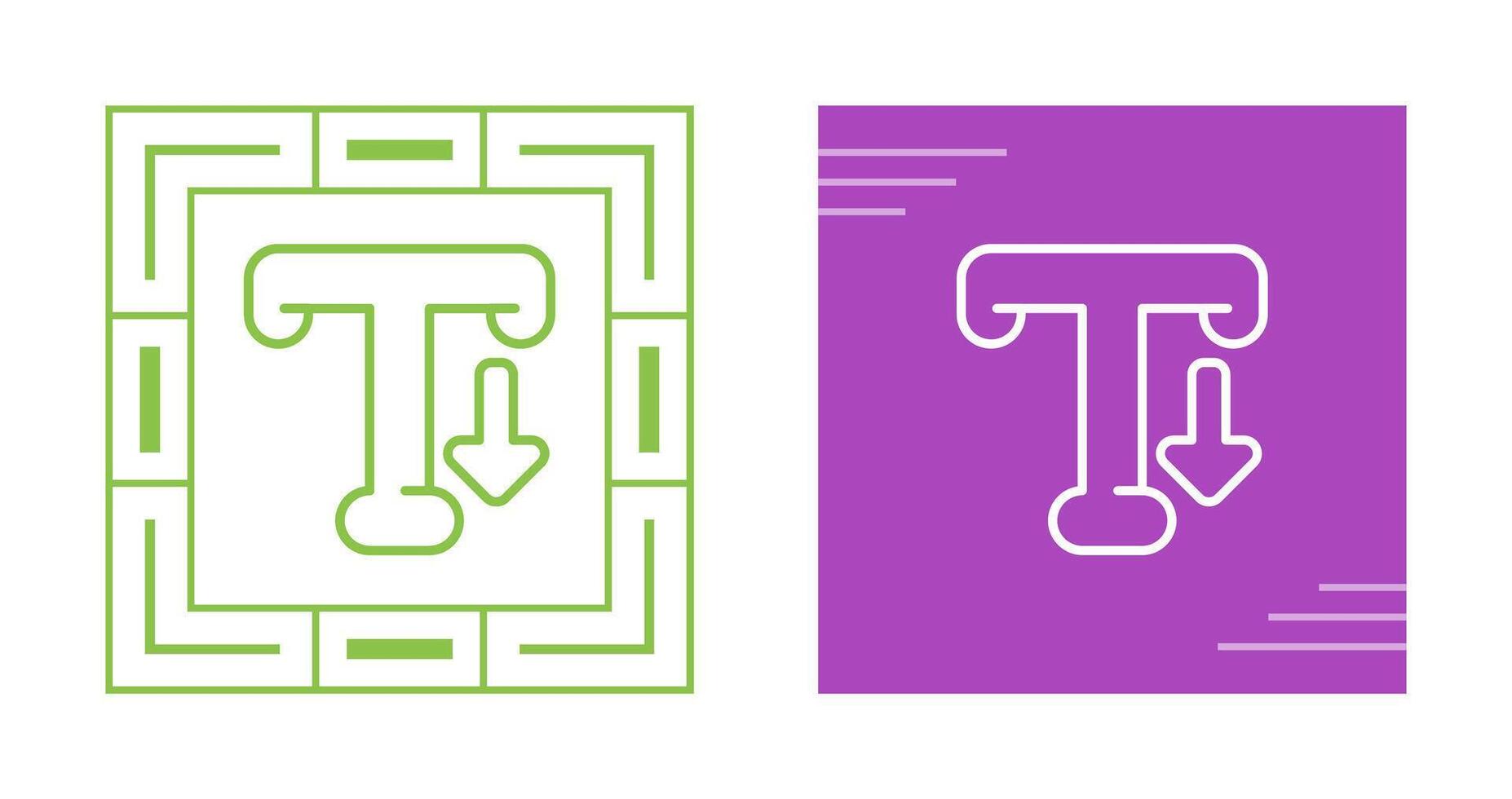Typography Vector Icon