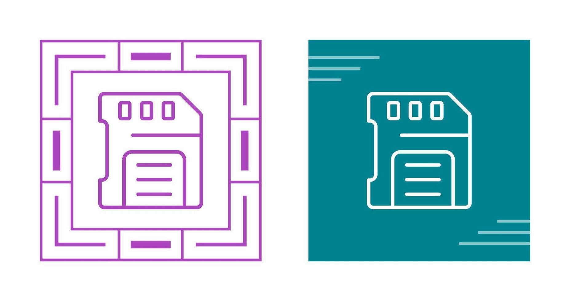 Sd Card Vector Icon