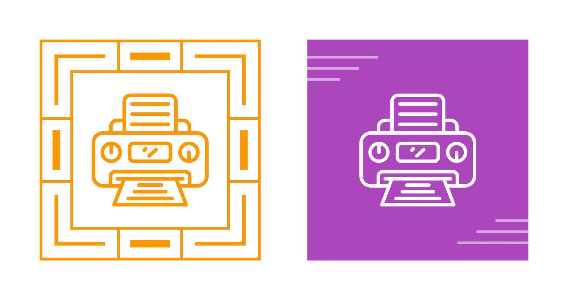 Printer Vector Icon