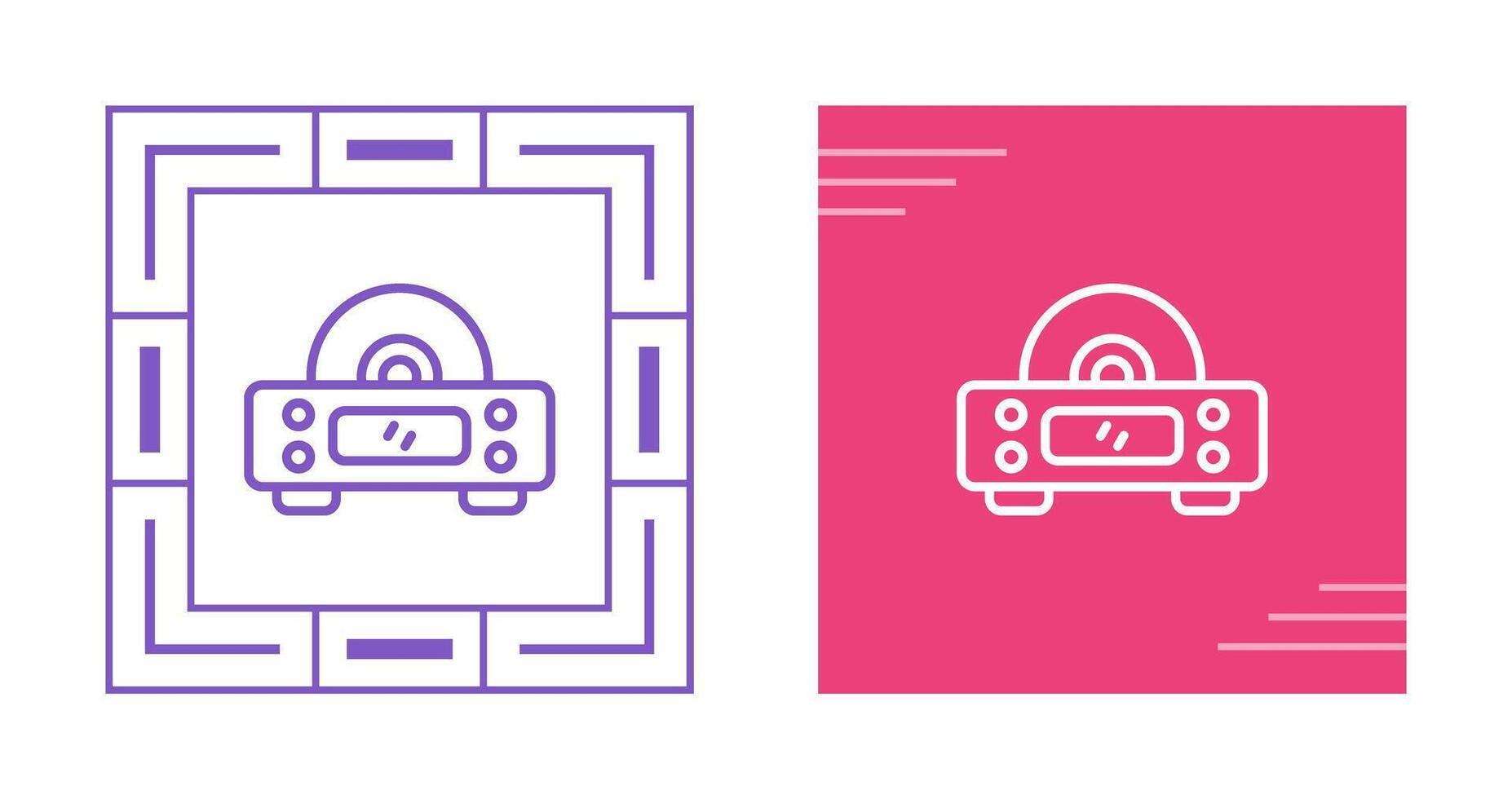 Cd Player Vector Icon