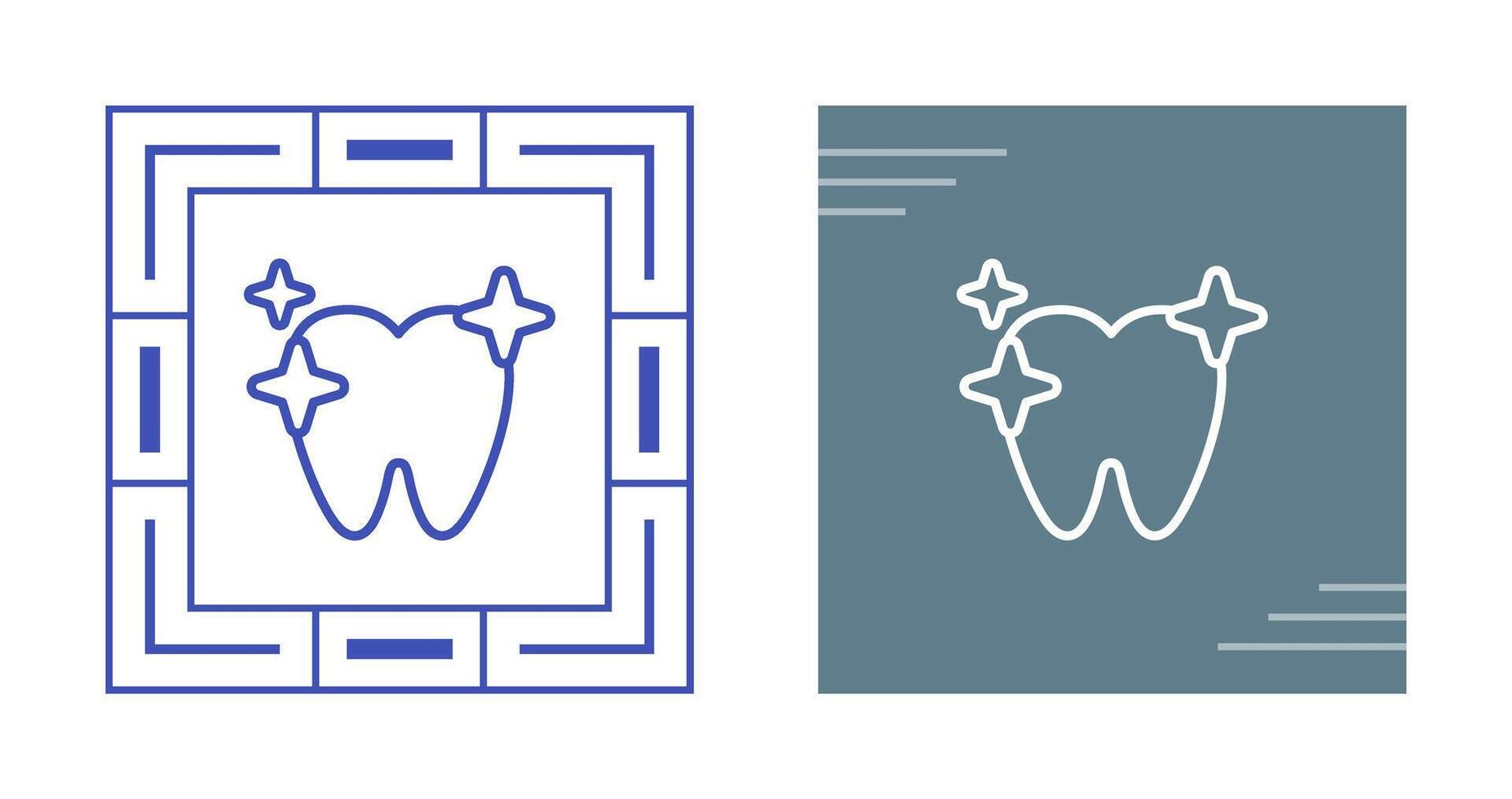 icono de vector de dientes