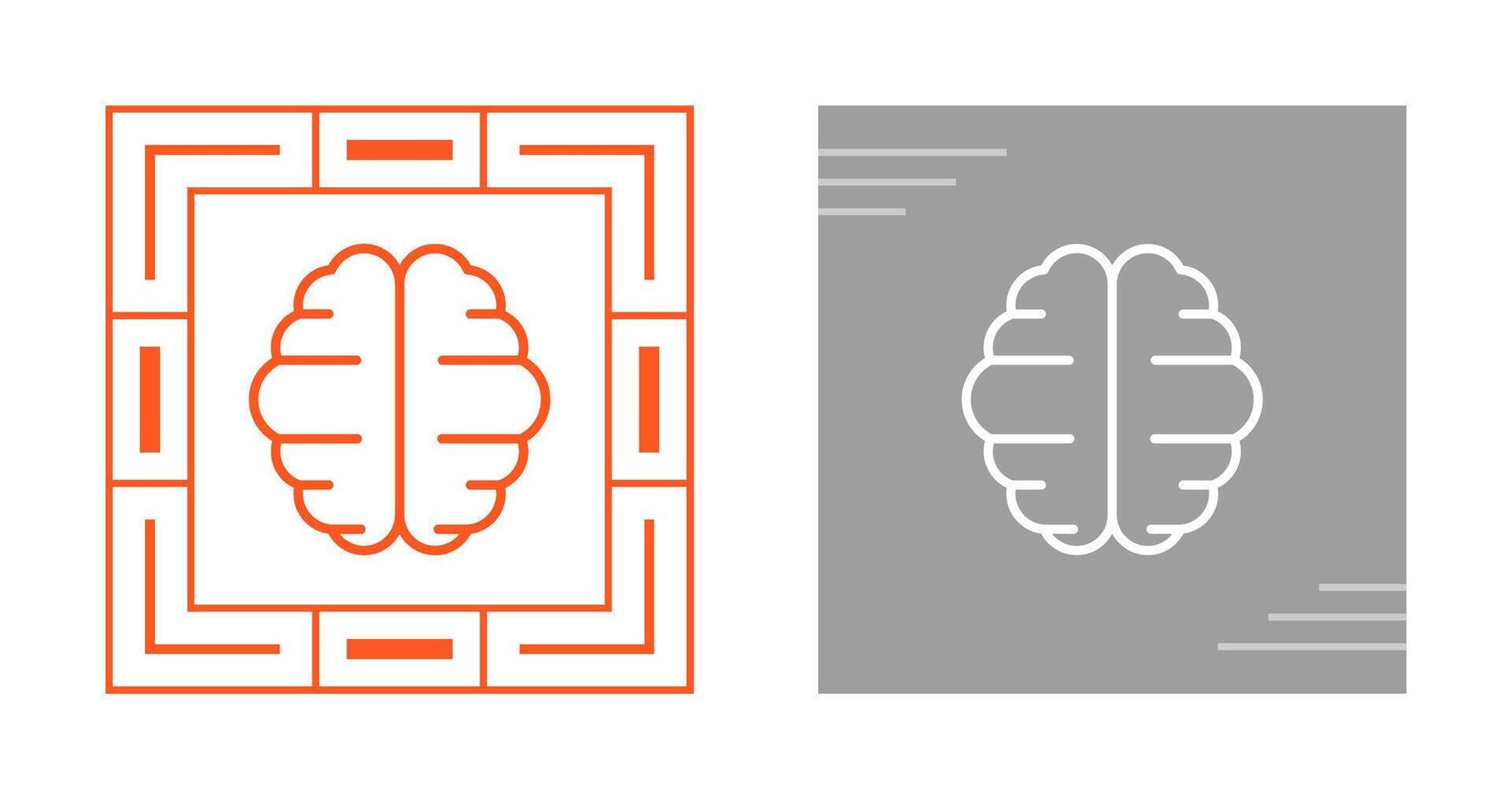 icono de vector de cerebro