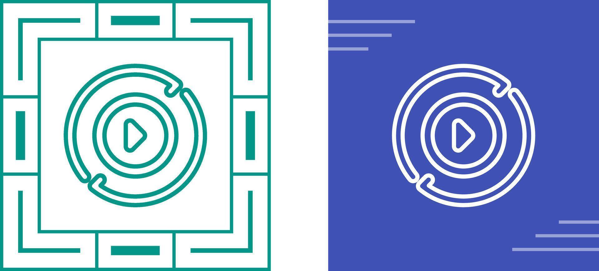 Processing Vector Icon