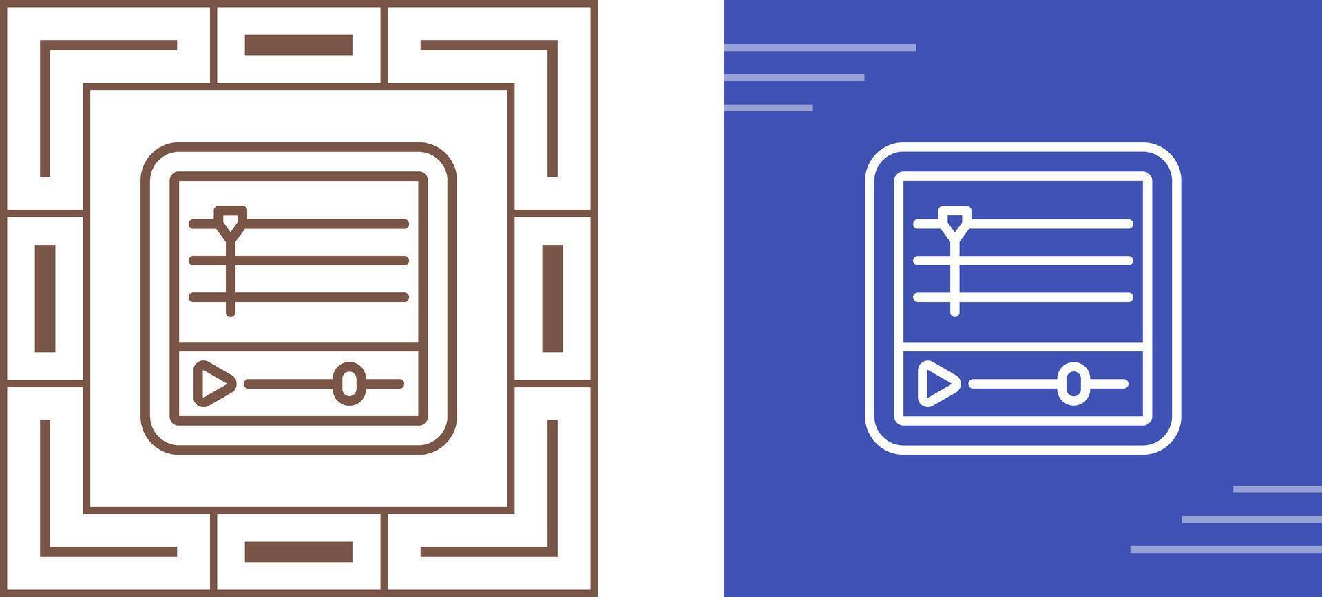 Timeline Vector Icon
