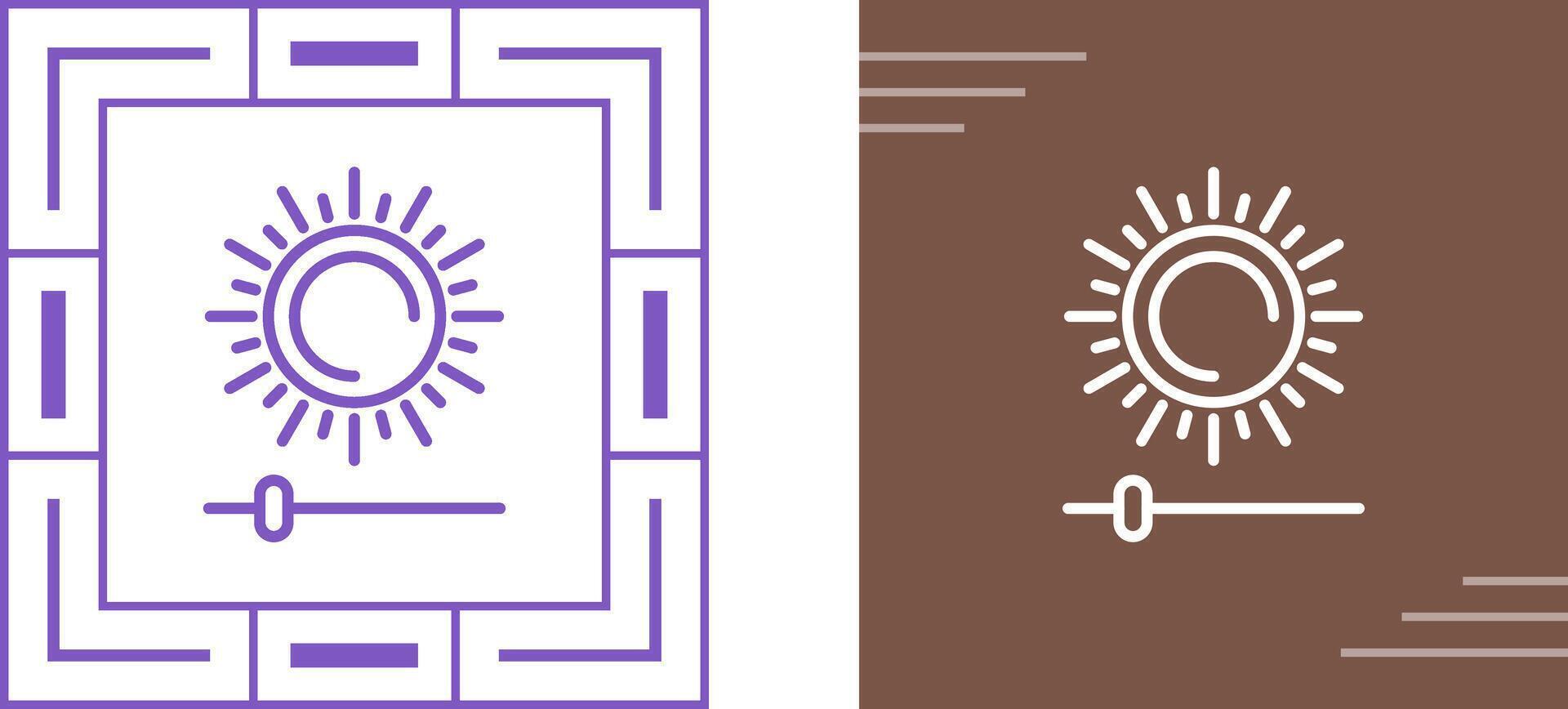 Brightness And Contrast Vector Icon