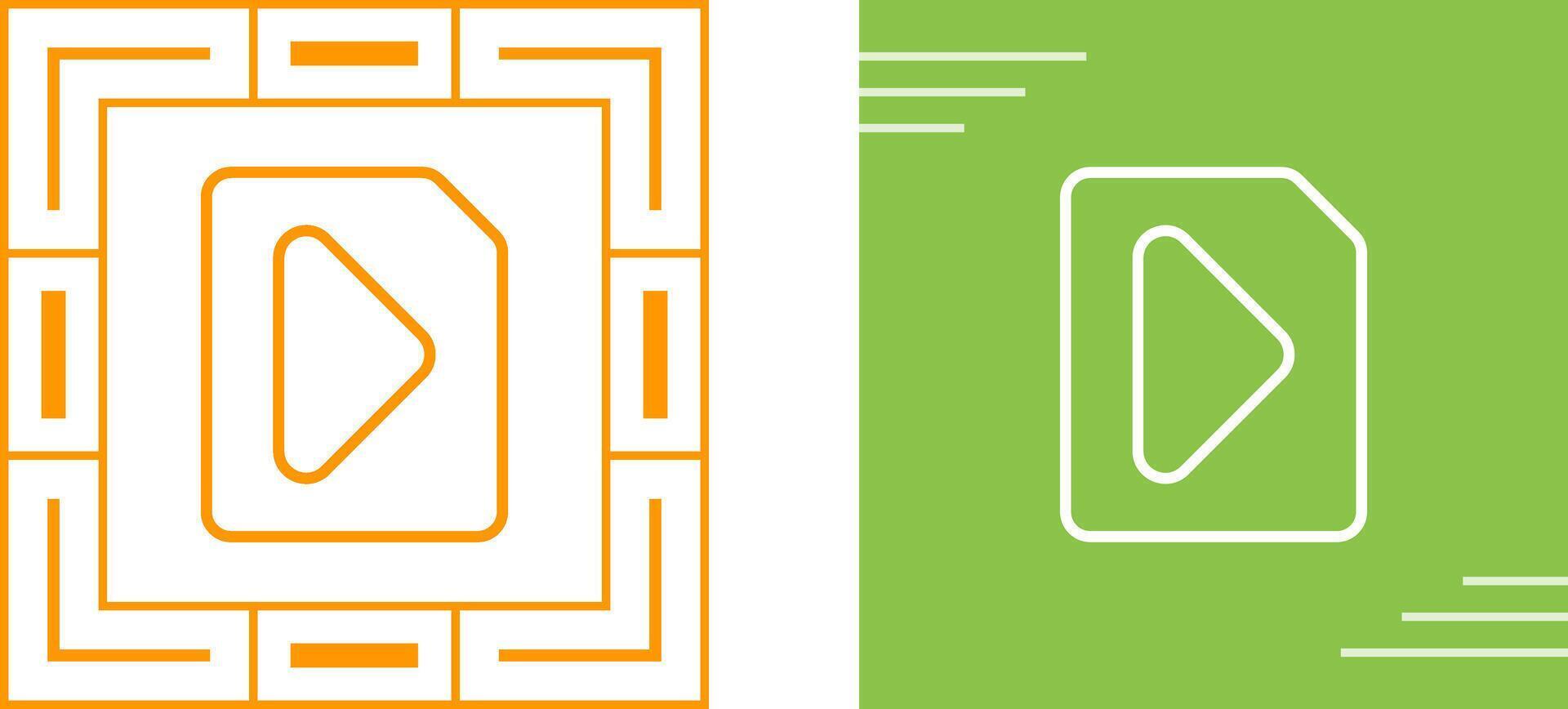 Video File Vector Icon