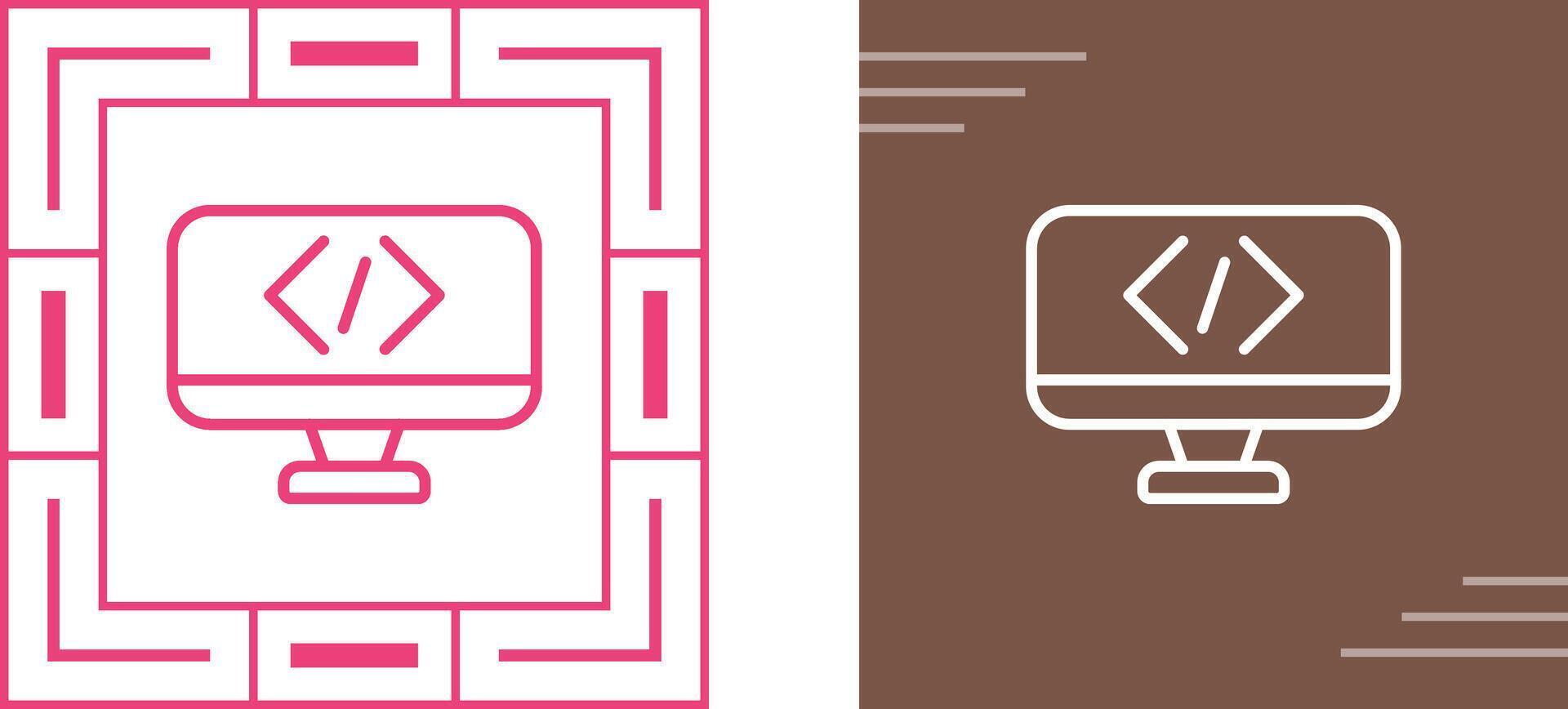 Coding Vector Icon