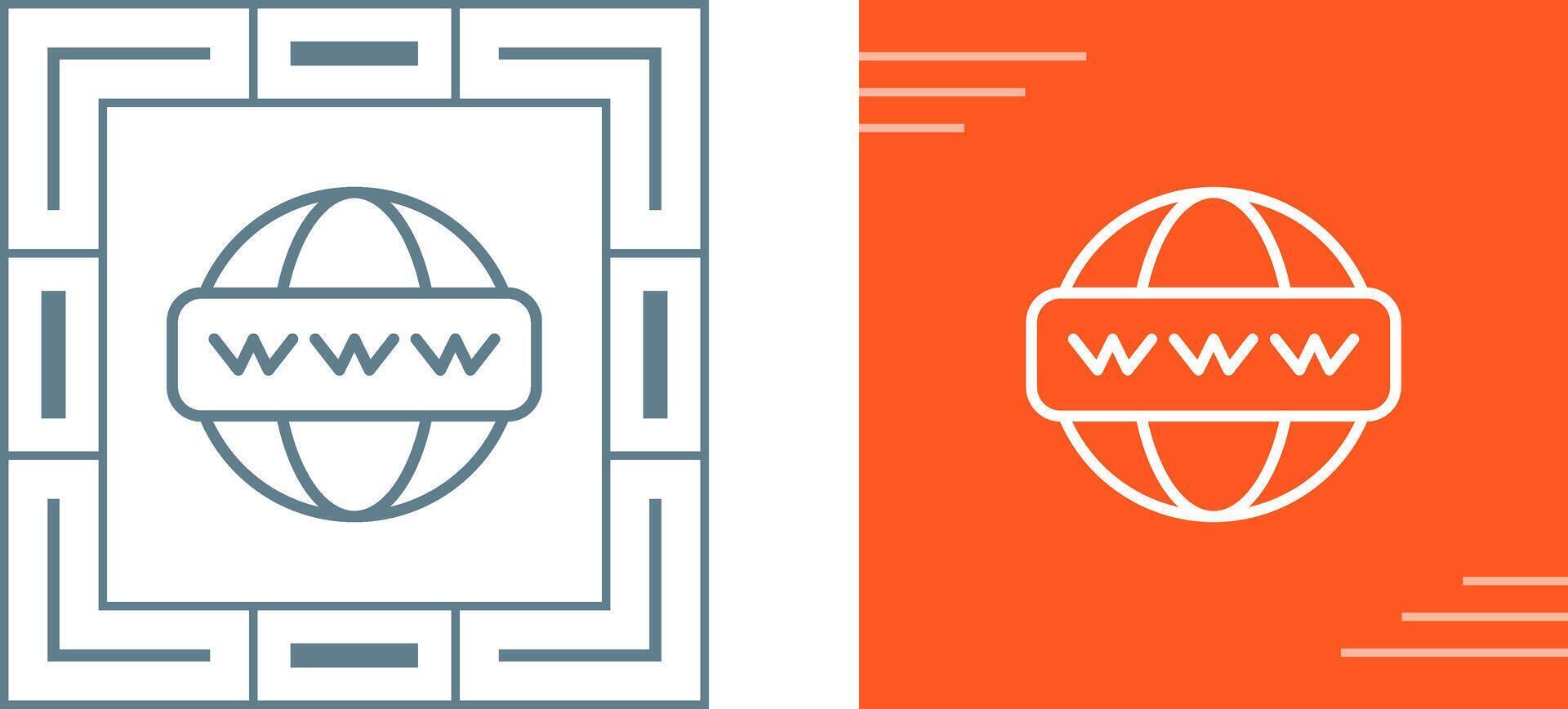 World Wide Web Vector Icon