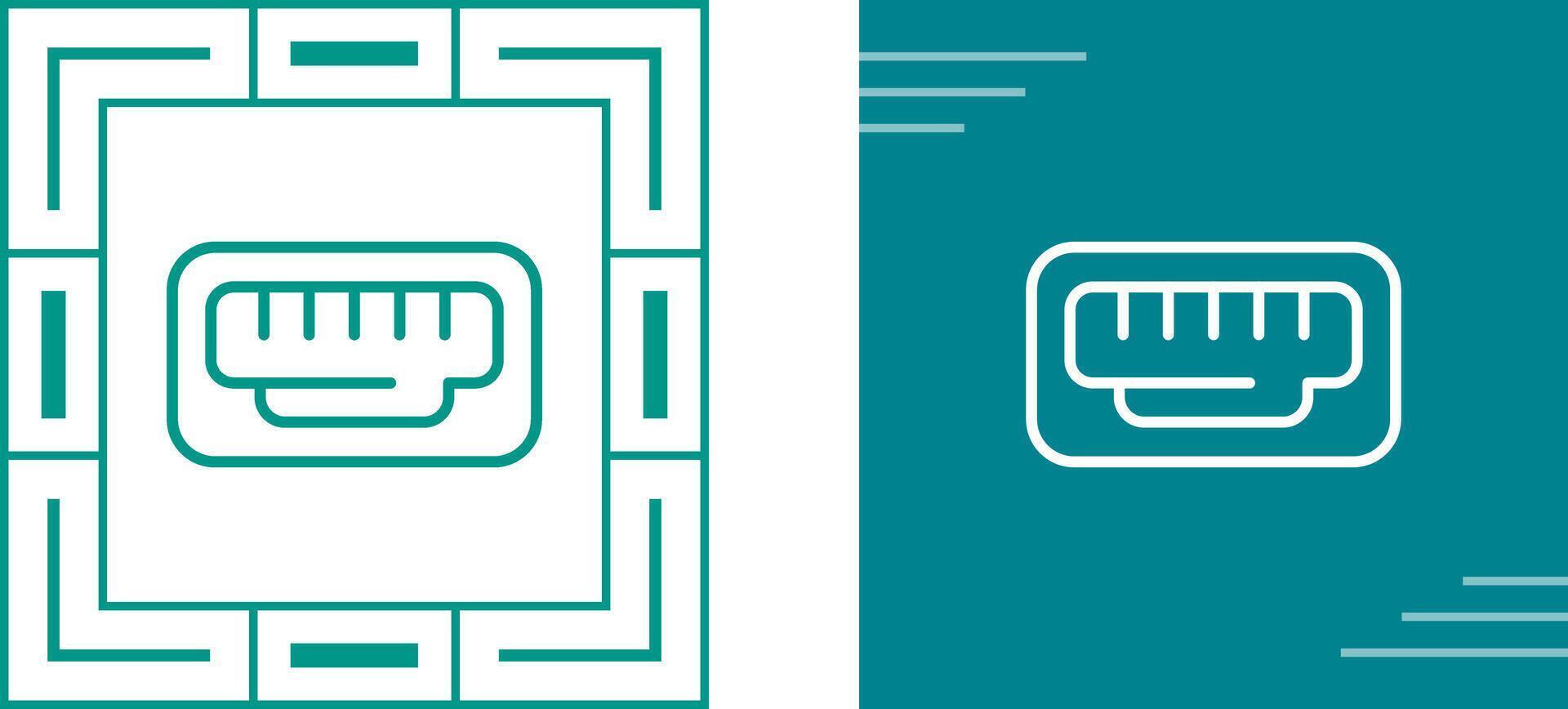 Ethernet Port Vector Icon