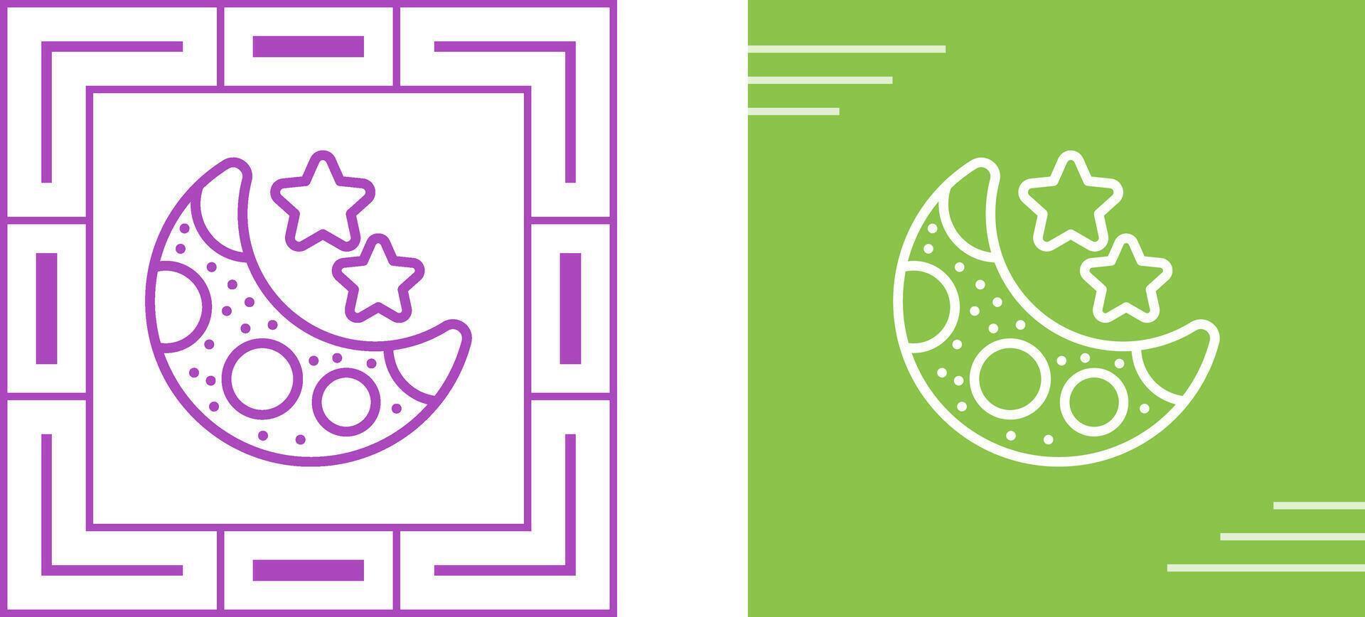 Moon Vector Icon
