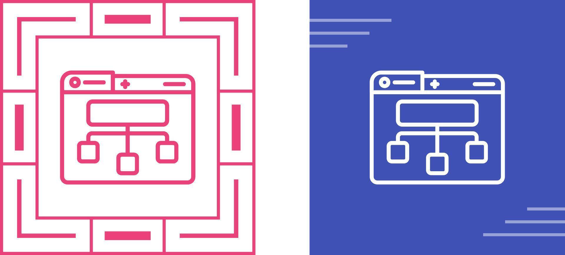 Site Map Vector Icon