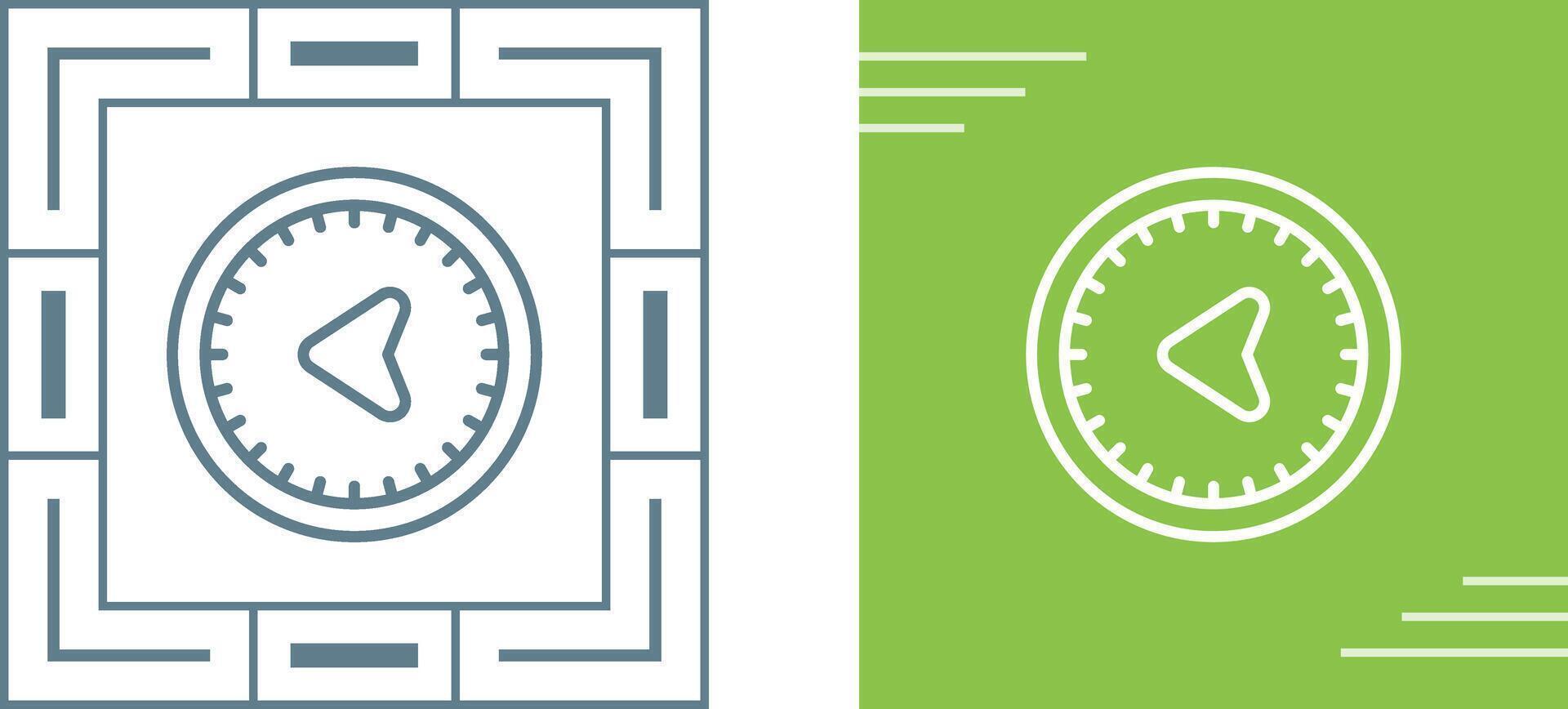 West Vector Icon