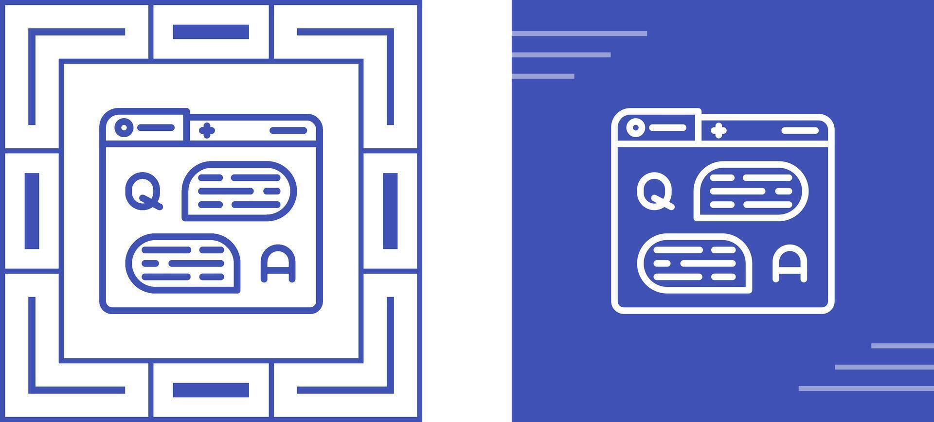 Forum Vector Icon