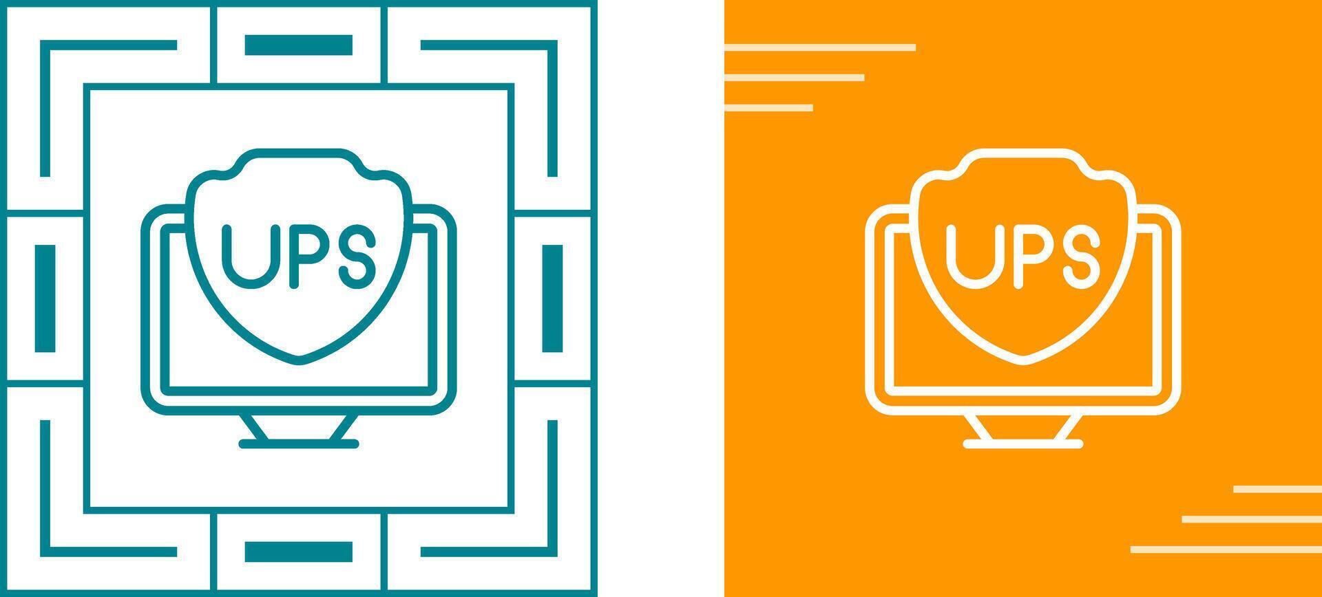 UPS Vector Icon