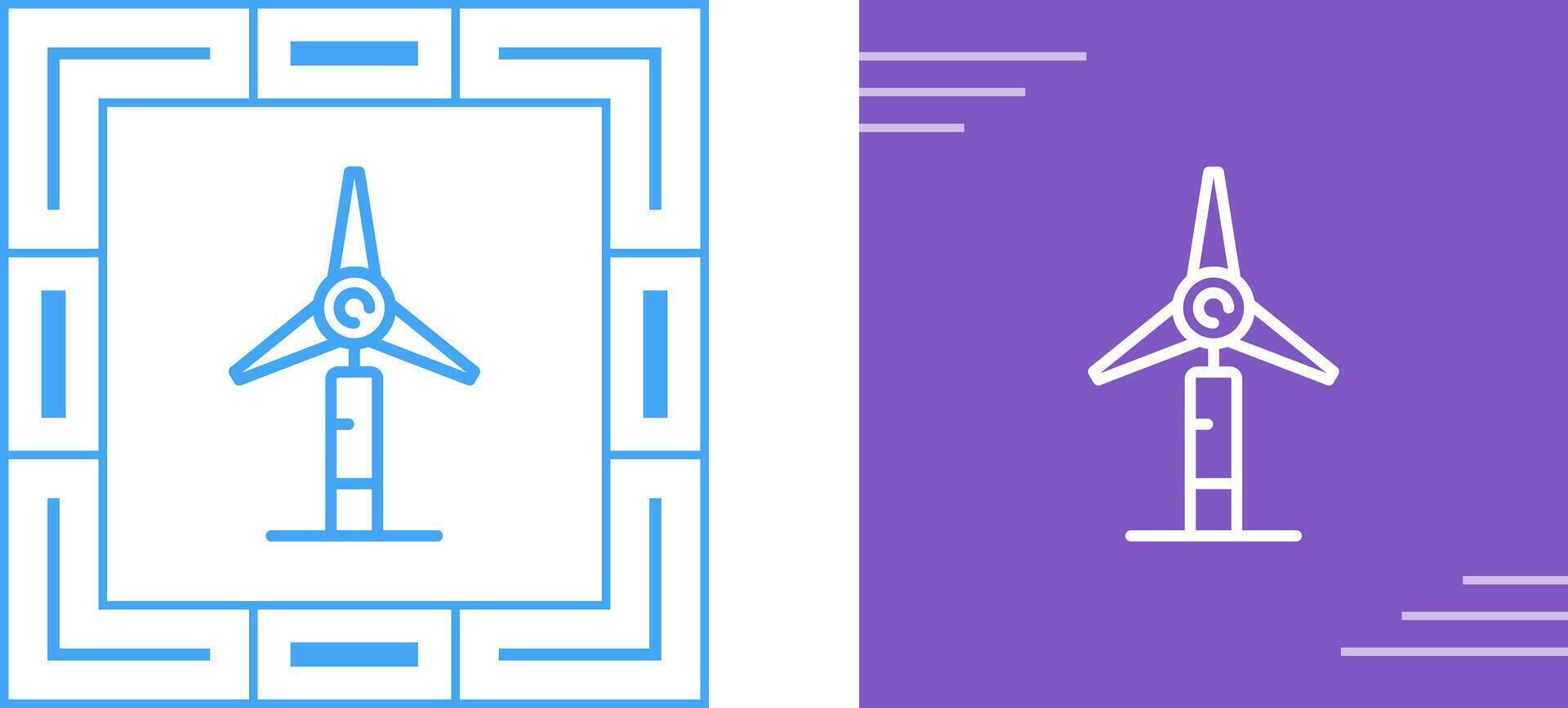 Windmill Vector Icon