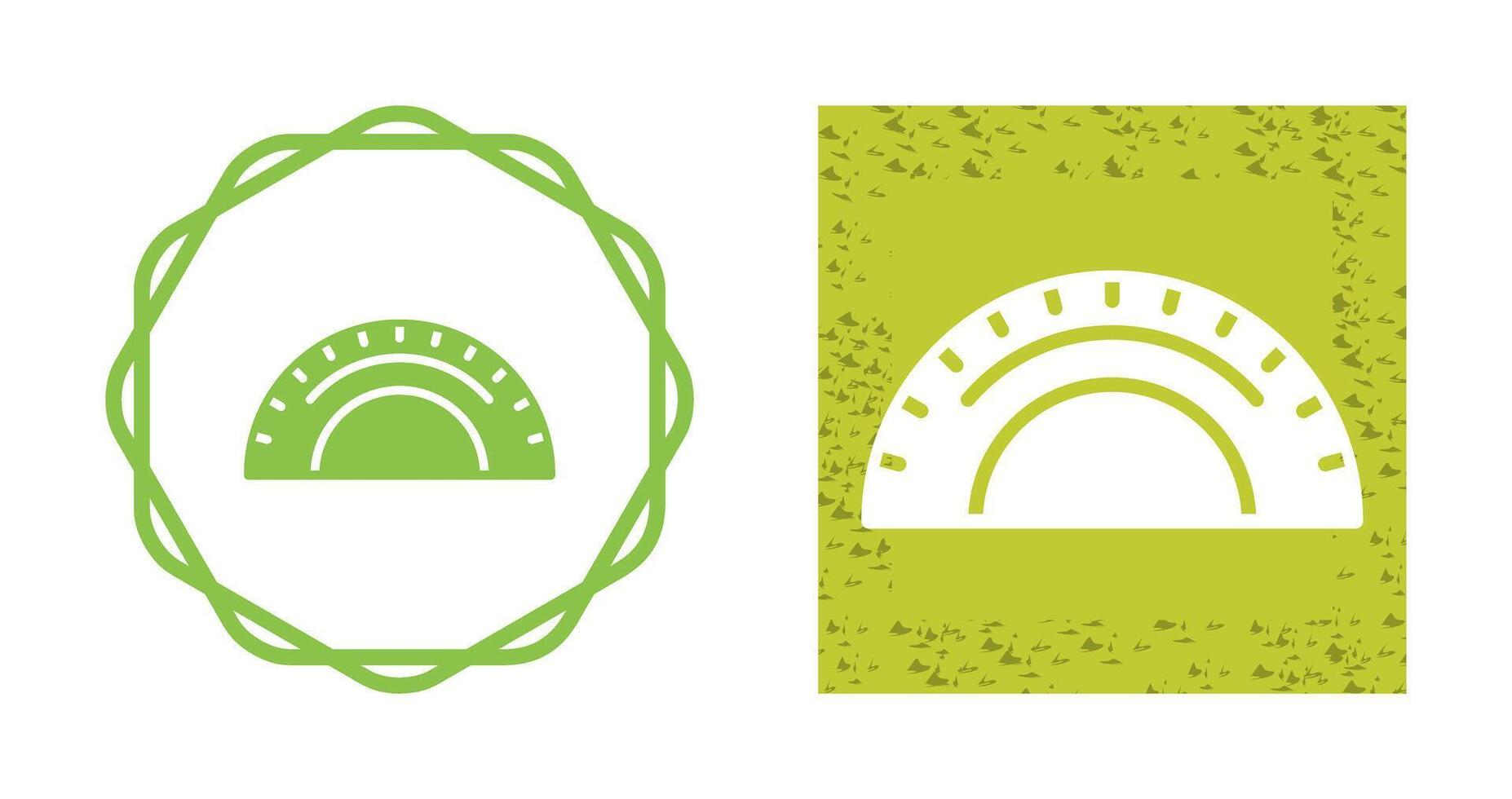 Protractor Vector Icon