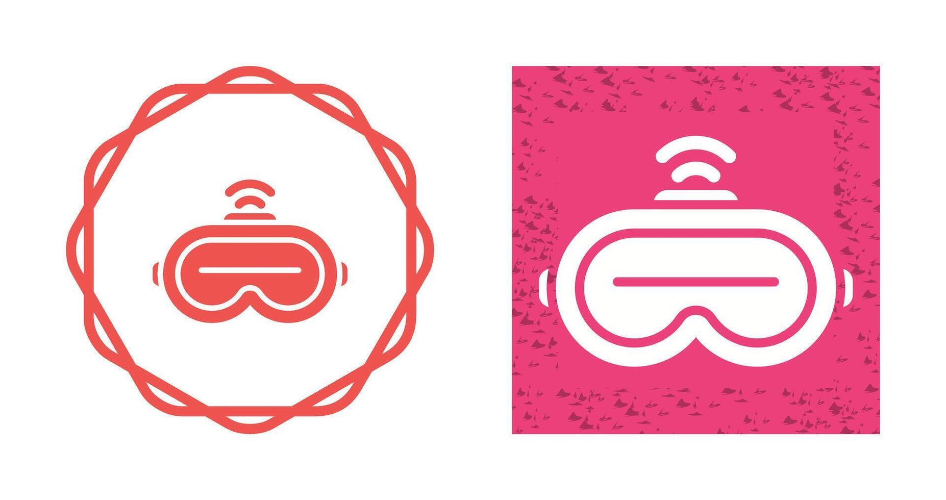 Augmented Reality Headset Vector Icon