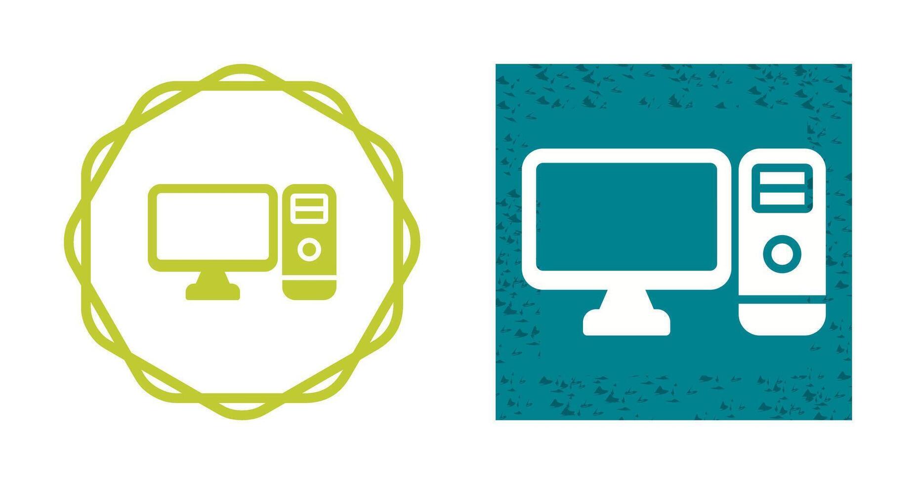 Computer Vector Icon