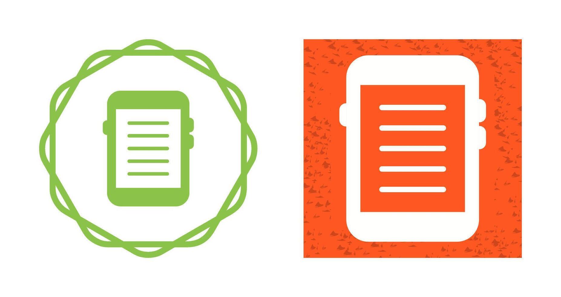 E-reader Vector Icon