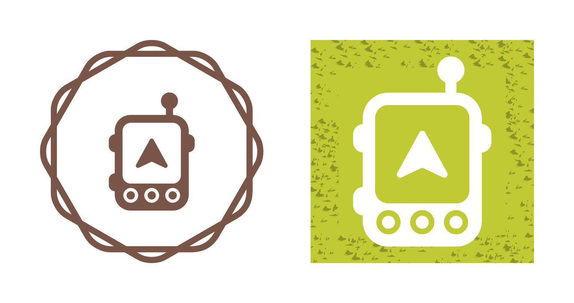 GPS Navigation Device Vector Icon