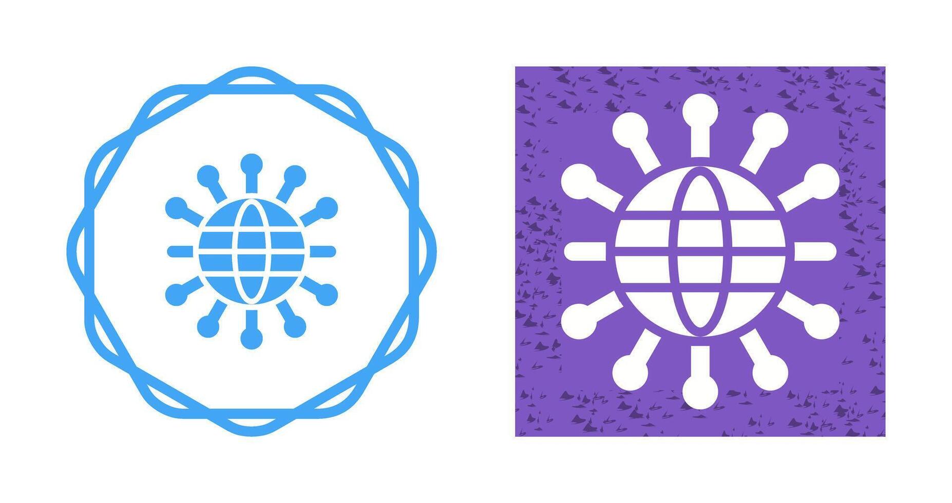 Network Topology Vector Icon