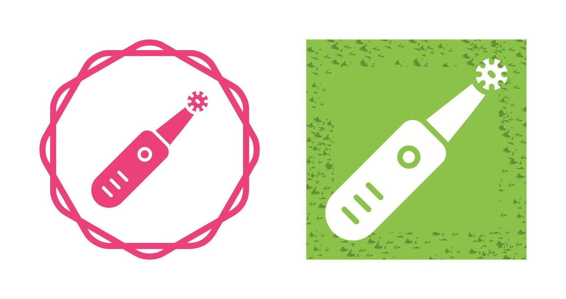 Electric Toothbrush Vector Icon