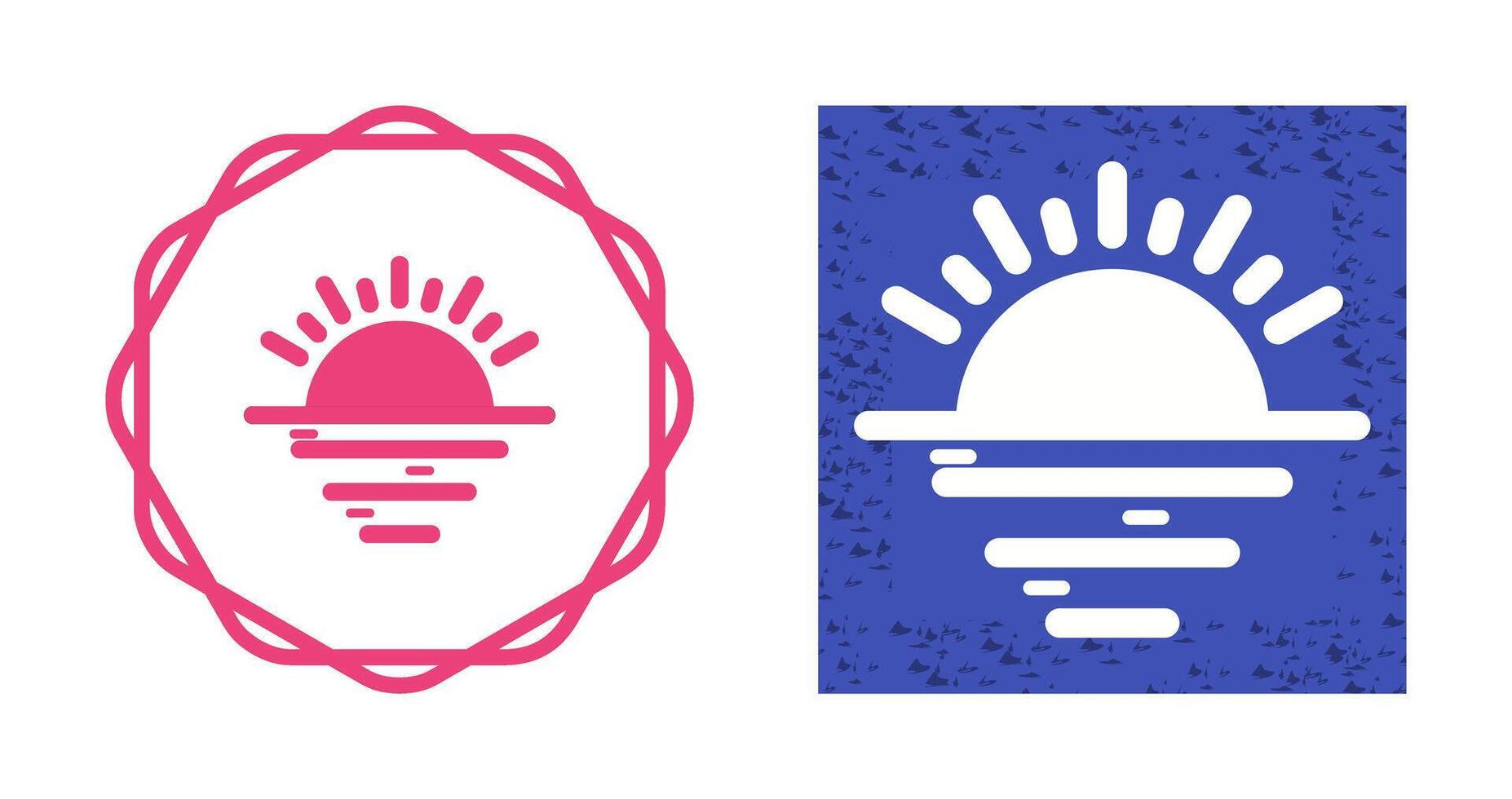 Sunset Vector Icon