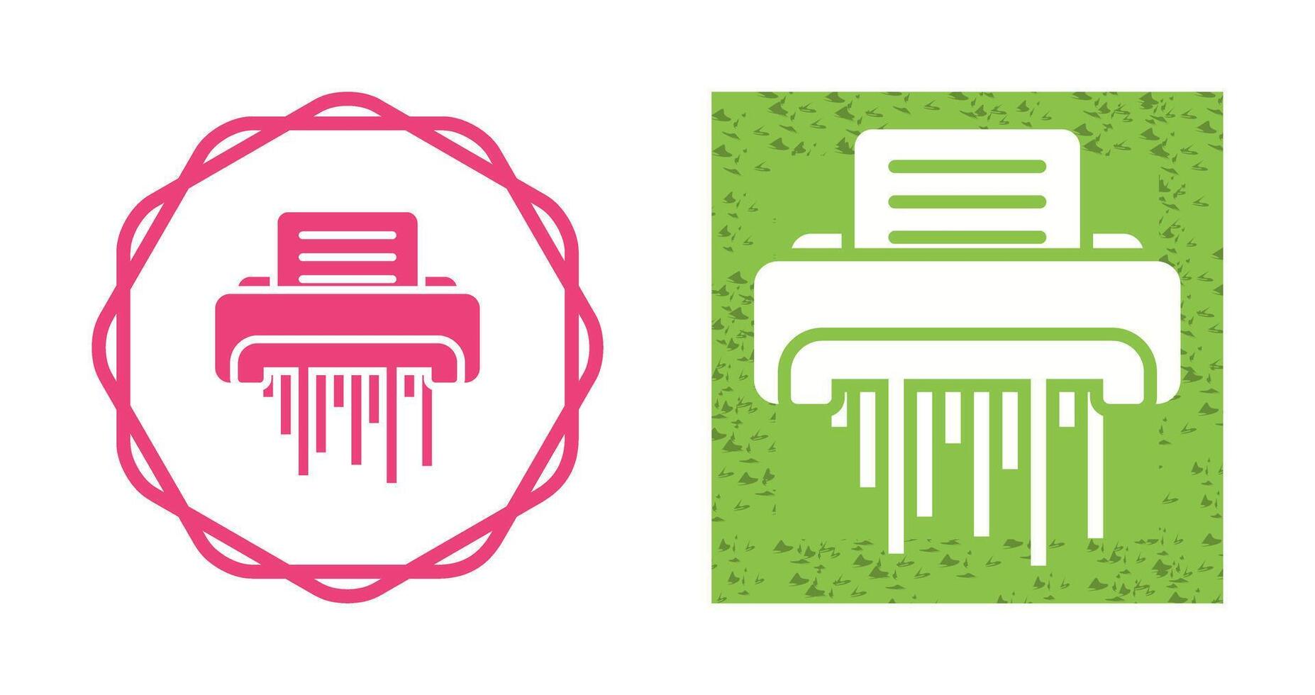 Shredder Vector Icon
