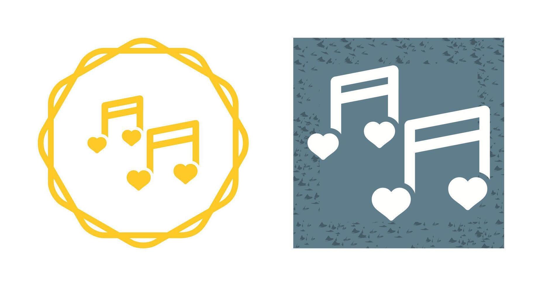 Romantic music Vector Icon